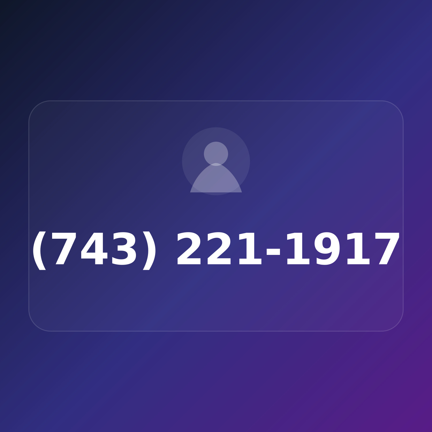 (743) 221-1917 product image