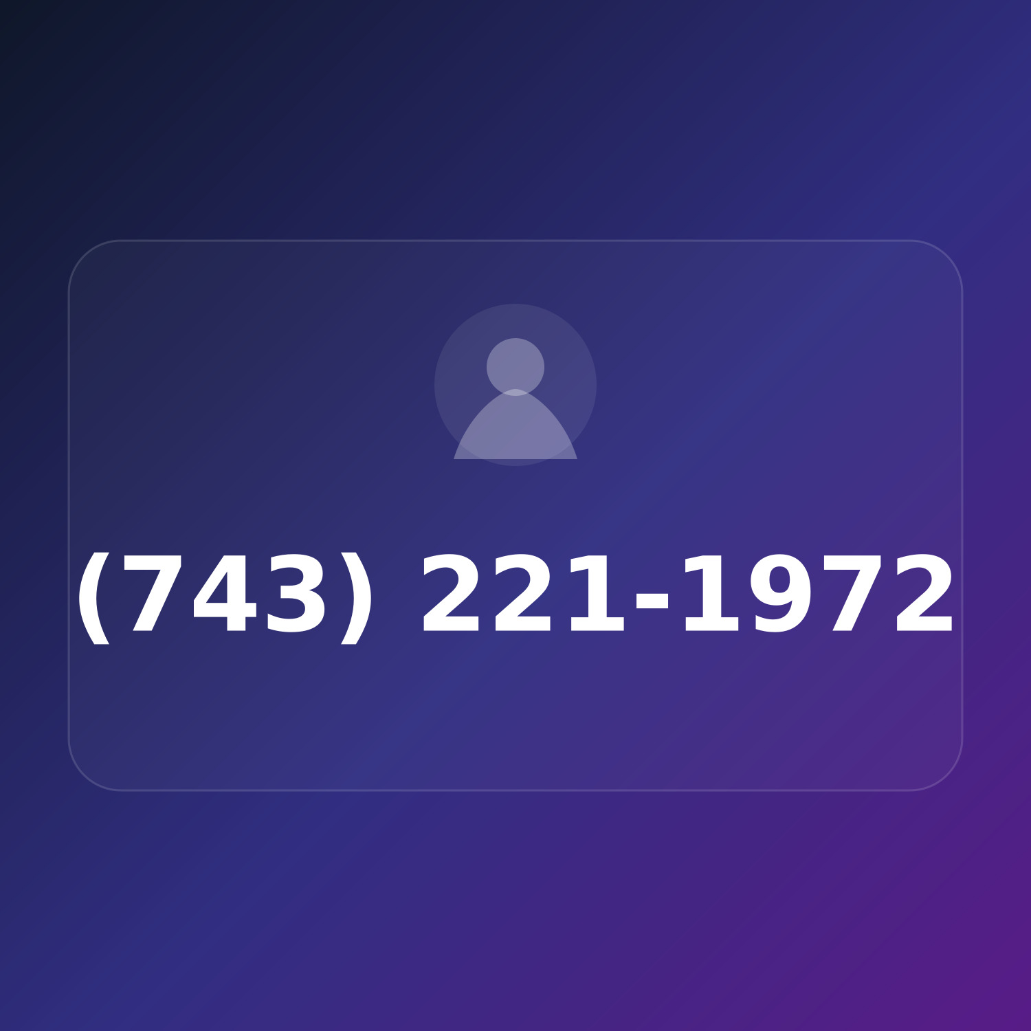(743) 221-1972 product image