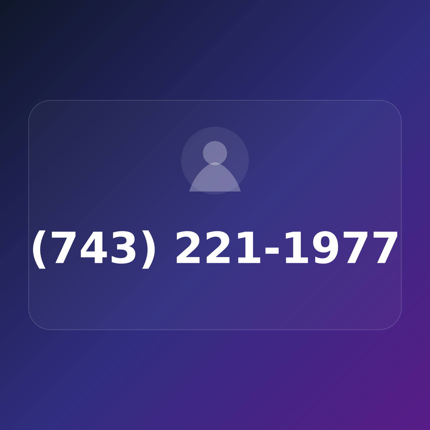 (743) 221-1977 product image