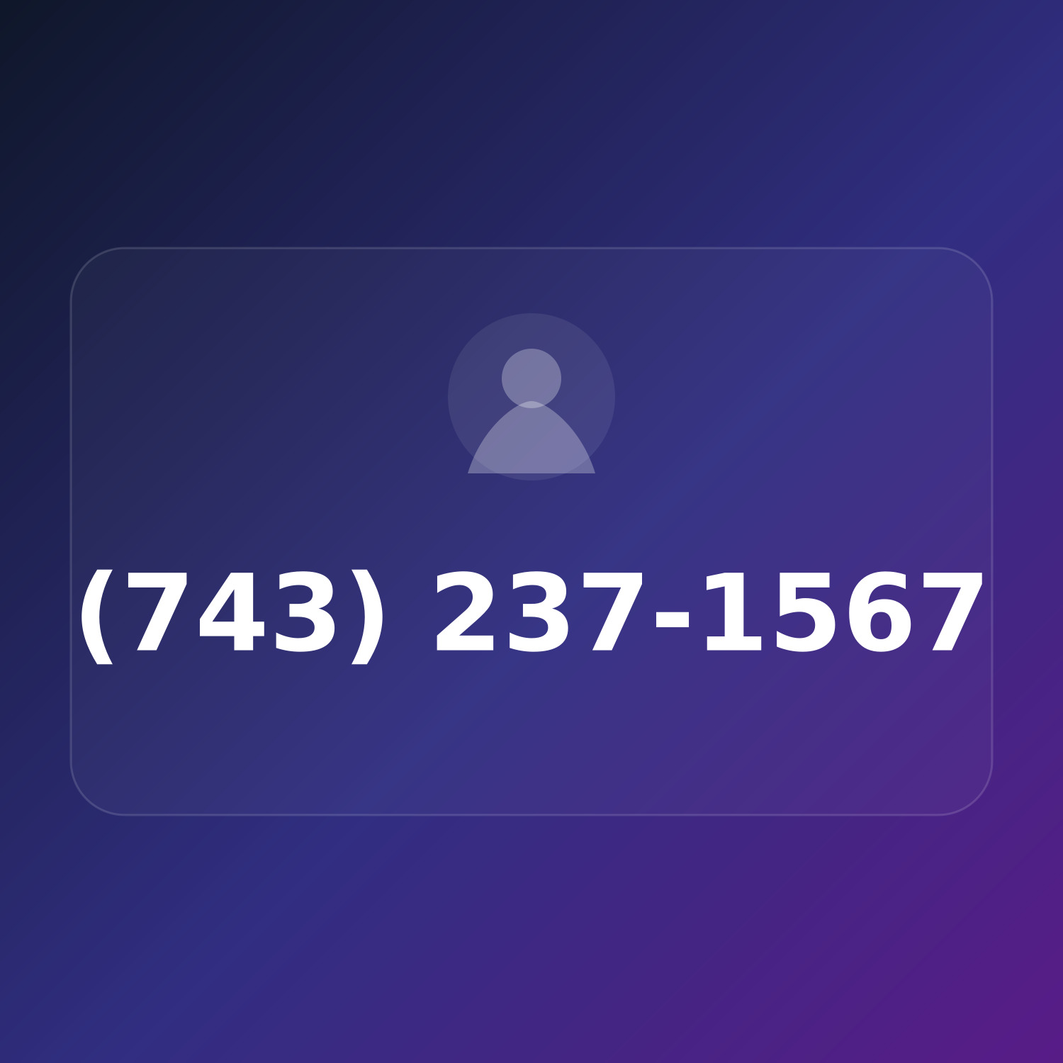 (743) 237-1567 product image