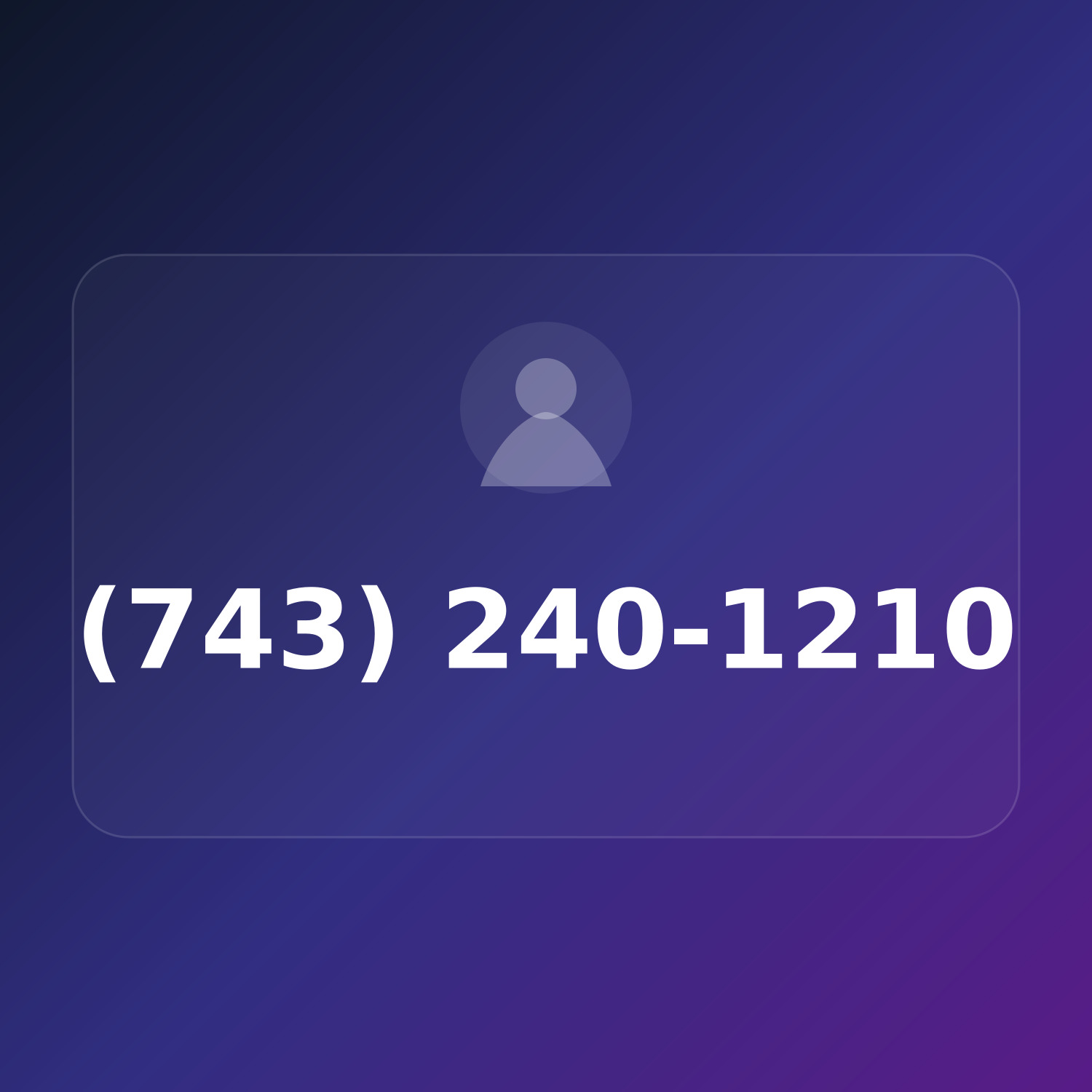 (743) 240-1210 product image