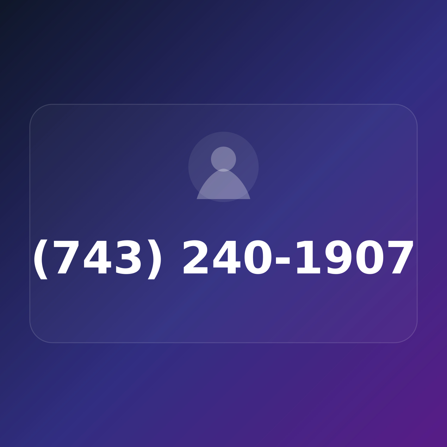(743) 240-1907 product image