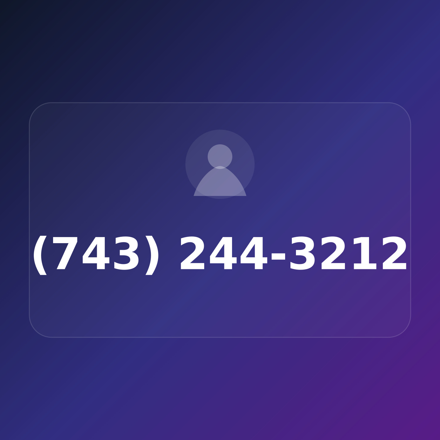 (743) 244-3212 product image