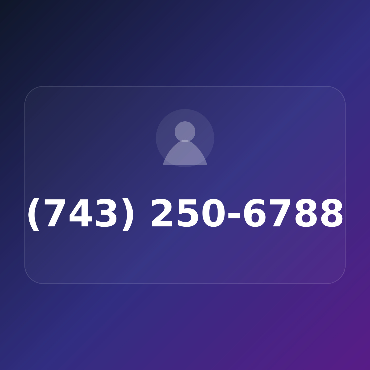 (743) 250-6788 product image