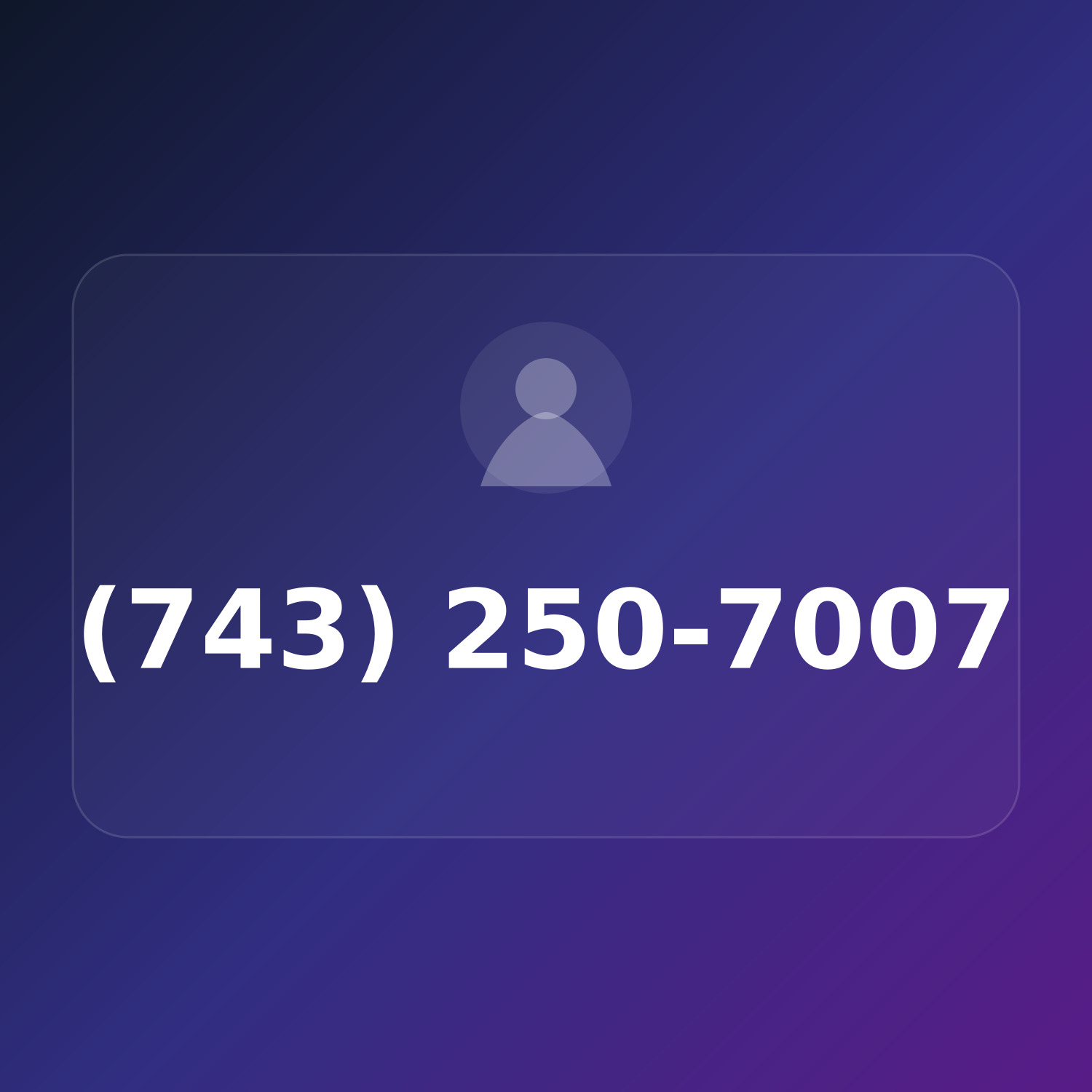 (743) 250-7007 product image