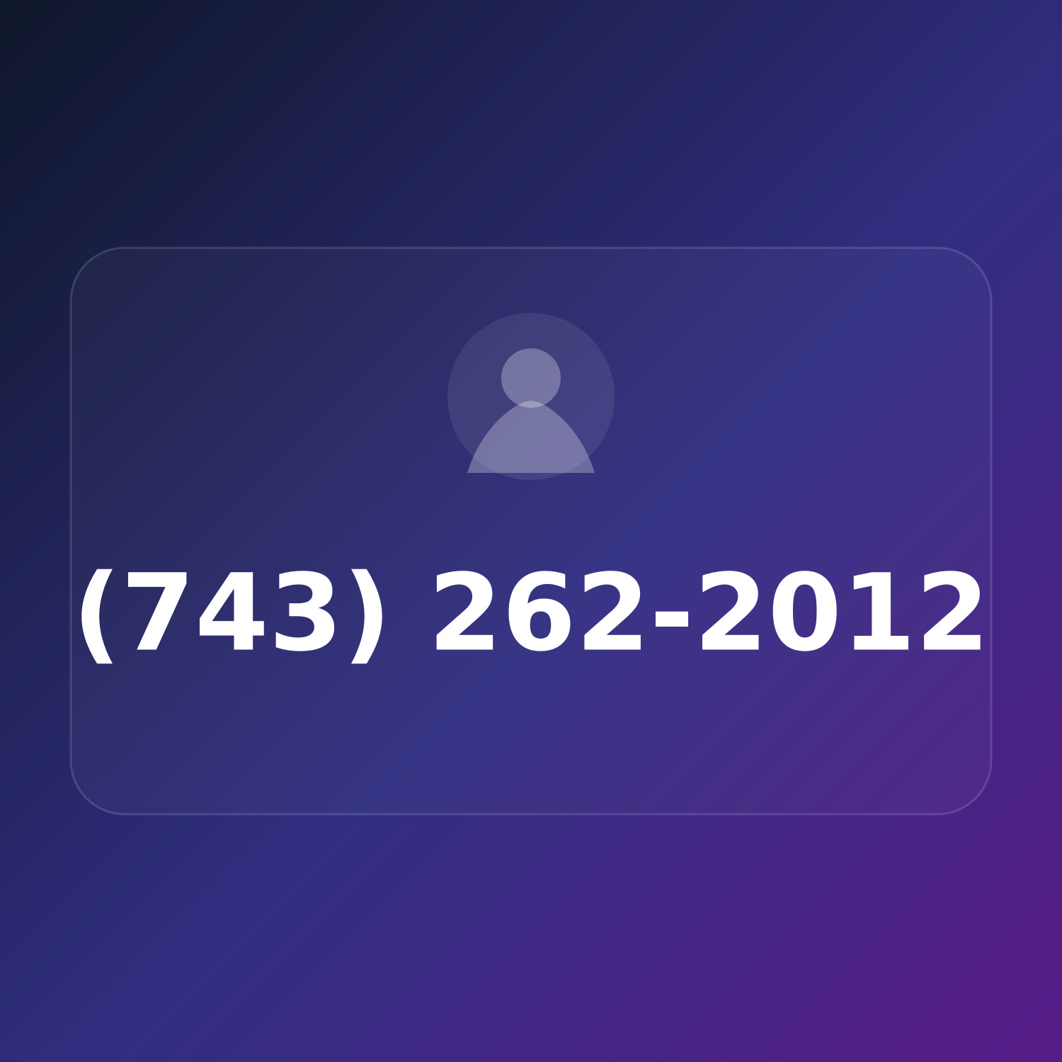 (743) 262-2012 product image