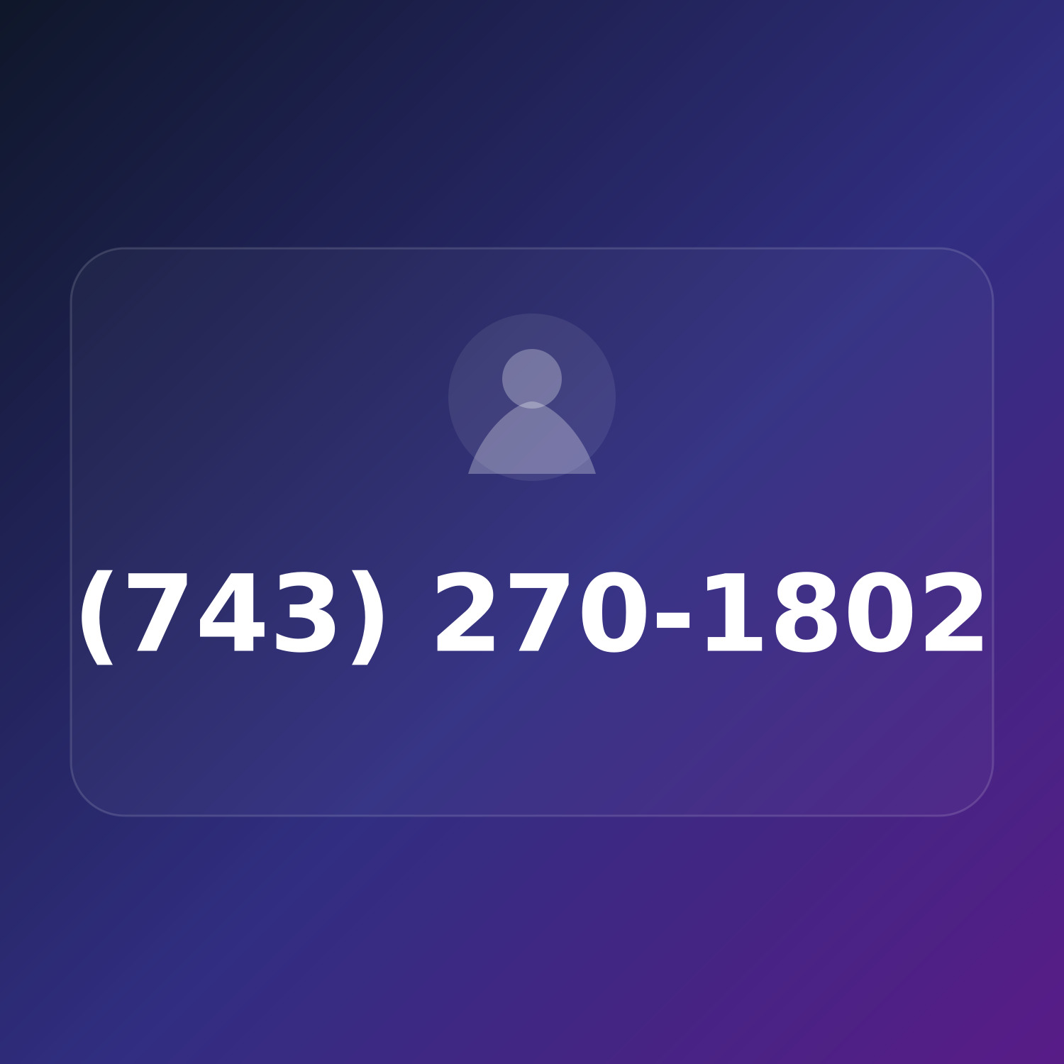 (743) 270-1802 product image