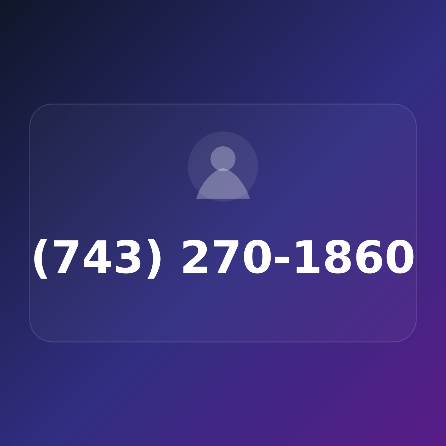 (743) 270-1860 product image