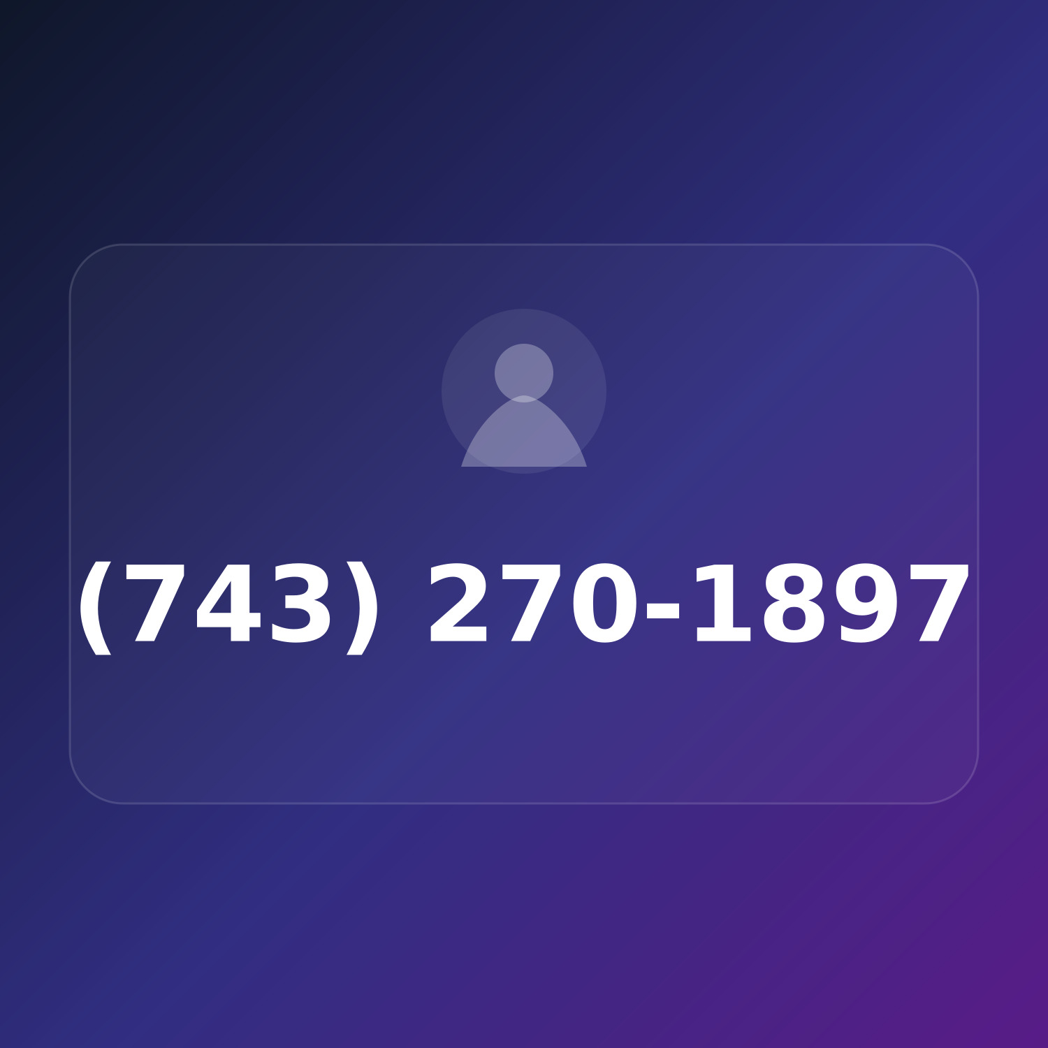 (743) 270-1897 product image