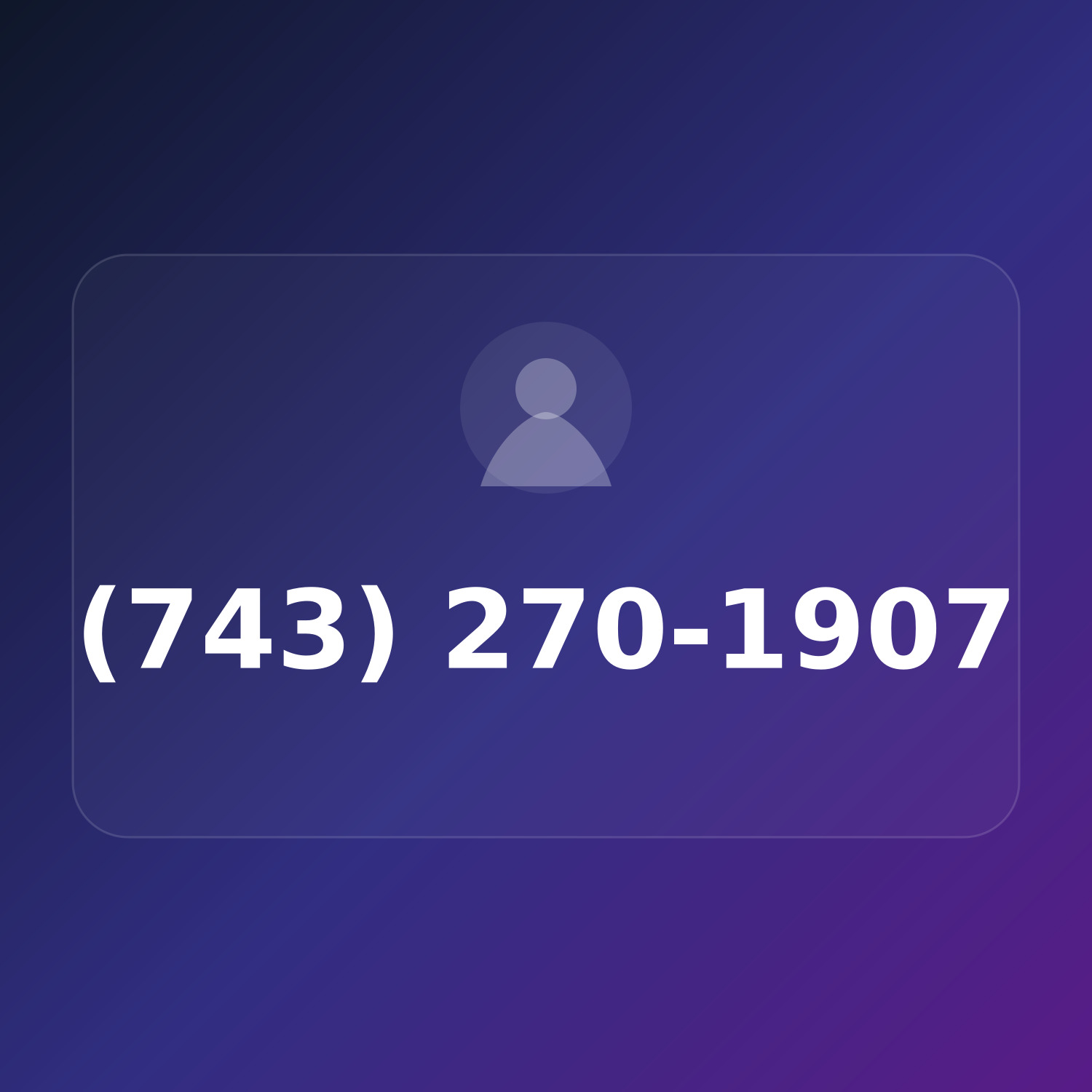 (743) 270-1907 product image