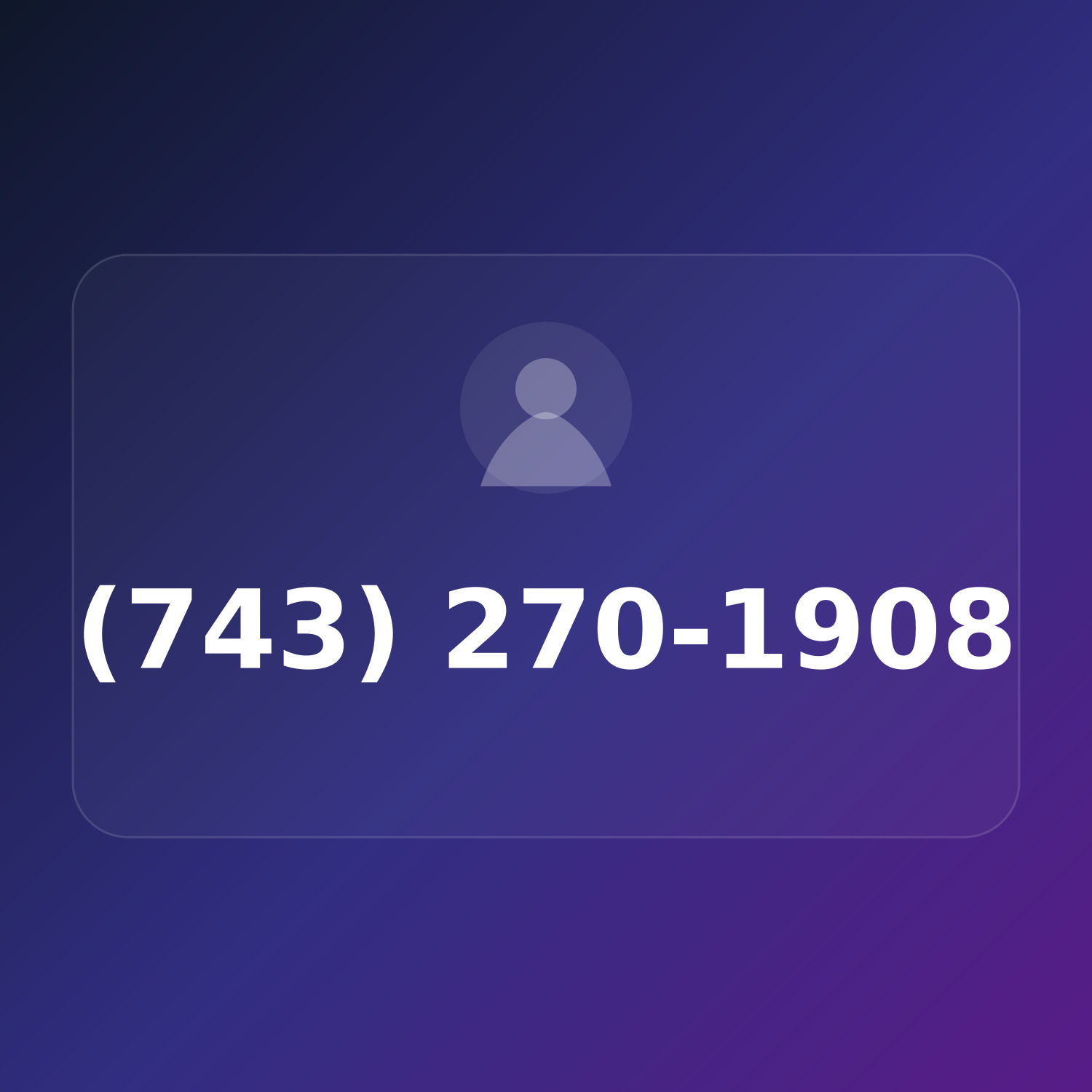 (743) 270-1908 product image