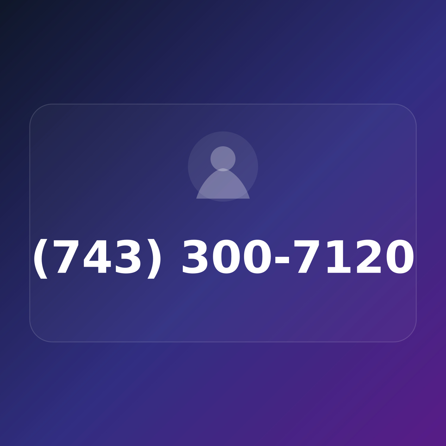 (743) 300-7120 product image