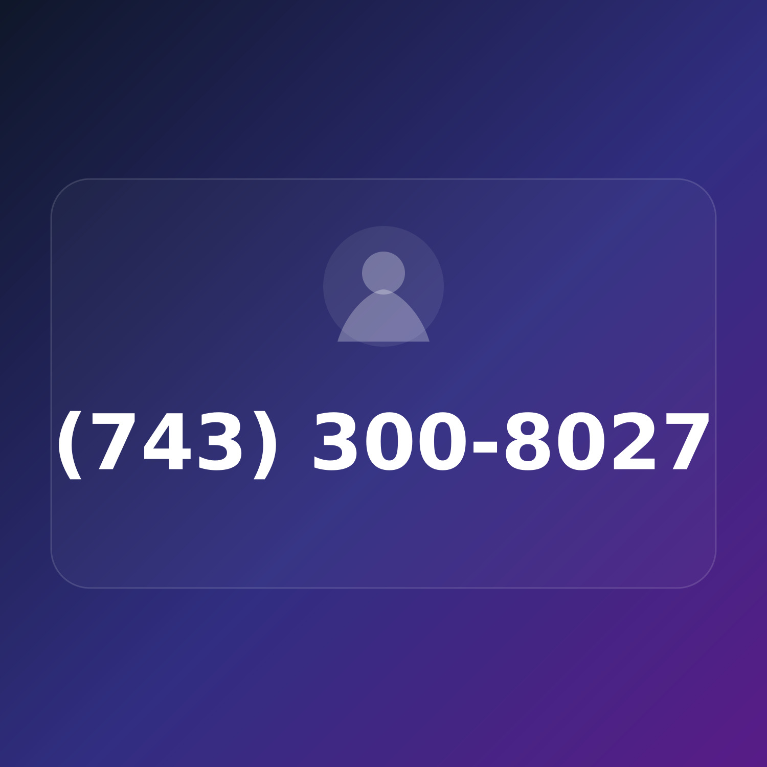 (743) 300-8027 product image