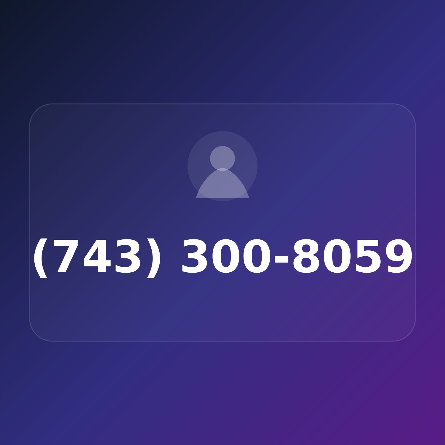 (743) 300-8059 product image