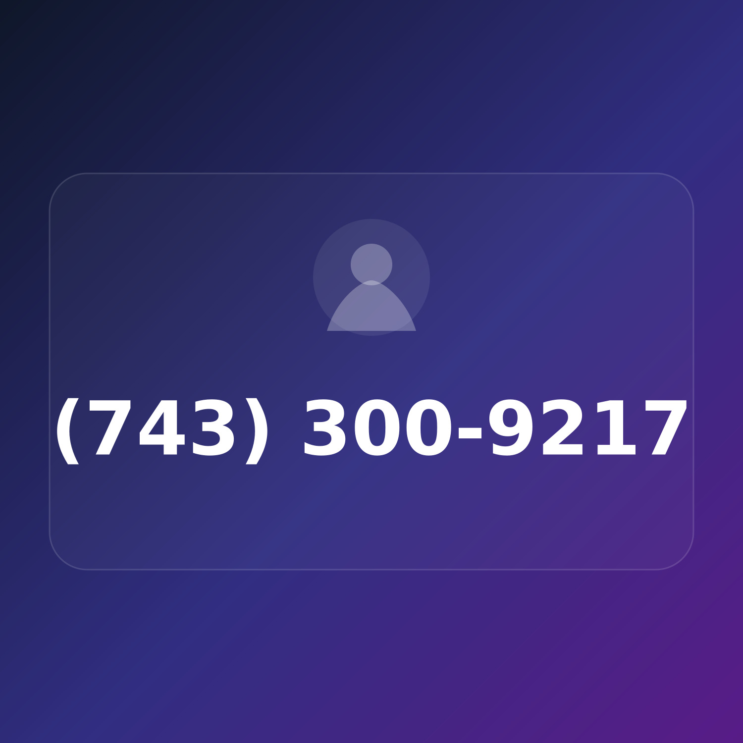 (743) 300-9217 product image