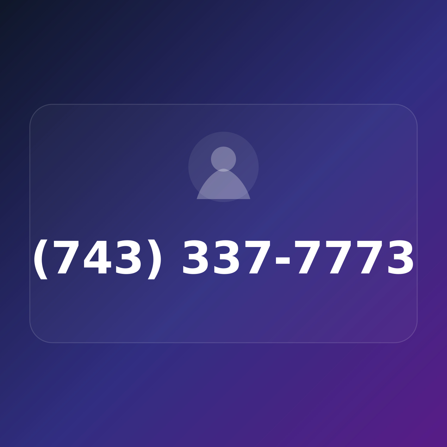(743) 337-7773 product image