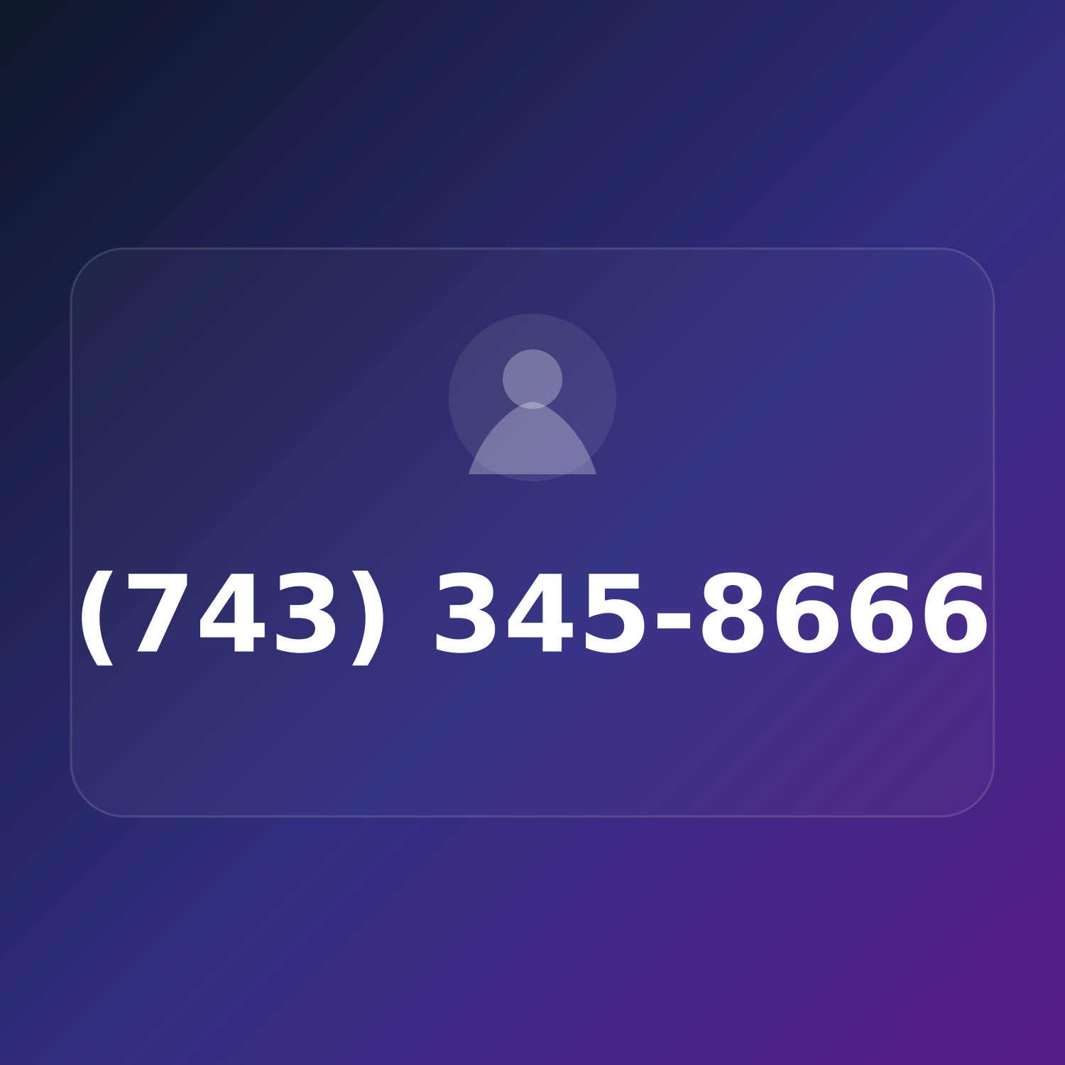 (743) 3-GLUM-66 product image