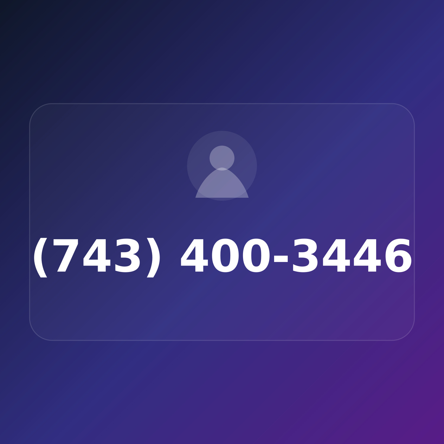 (743) 400-3446 product image