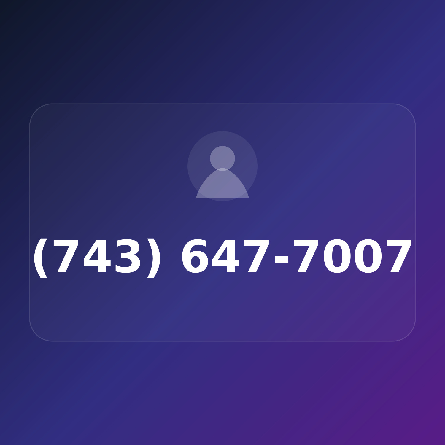 (743) 647-7007 product image