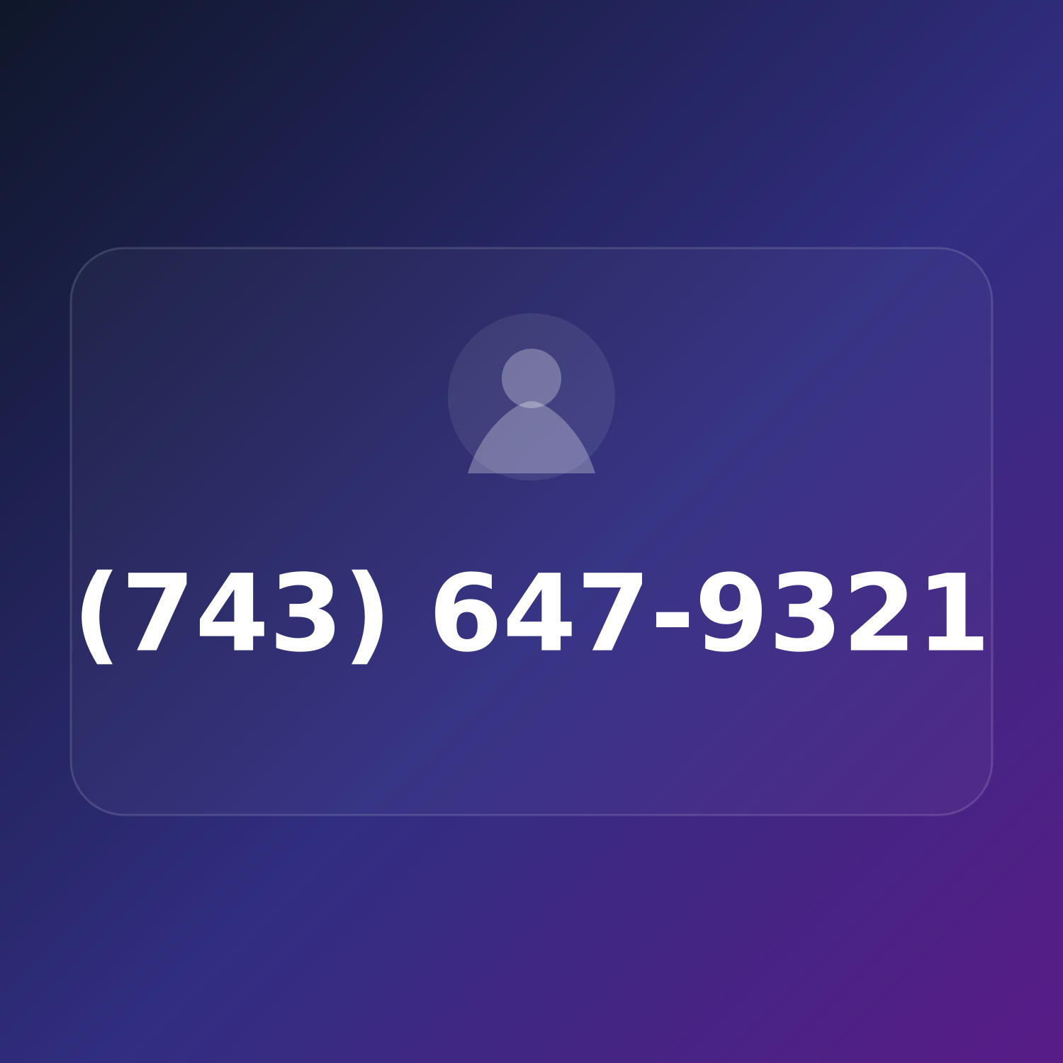 (743) 647-WEB1 product image