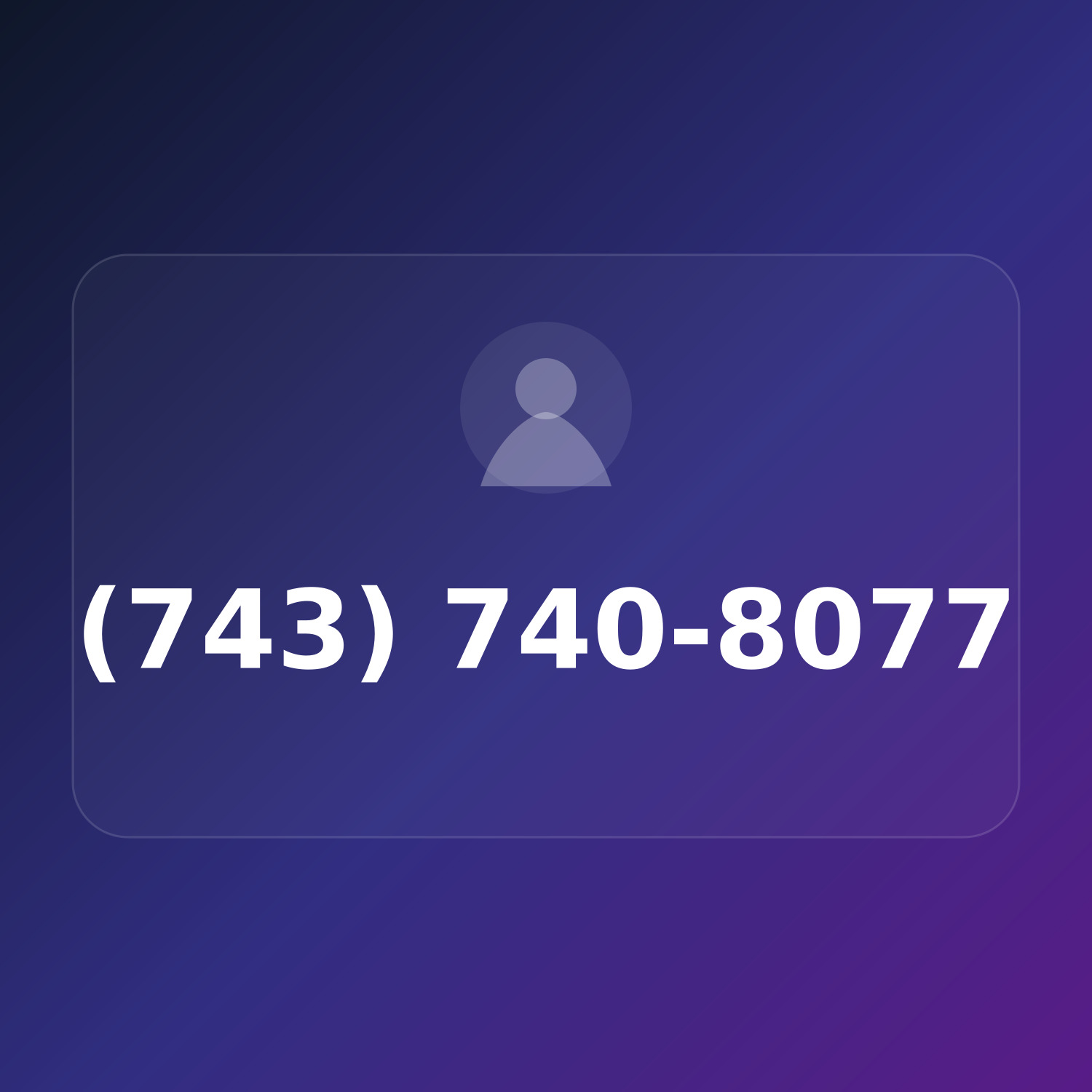 (743) 740-8077 product image