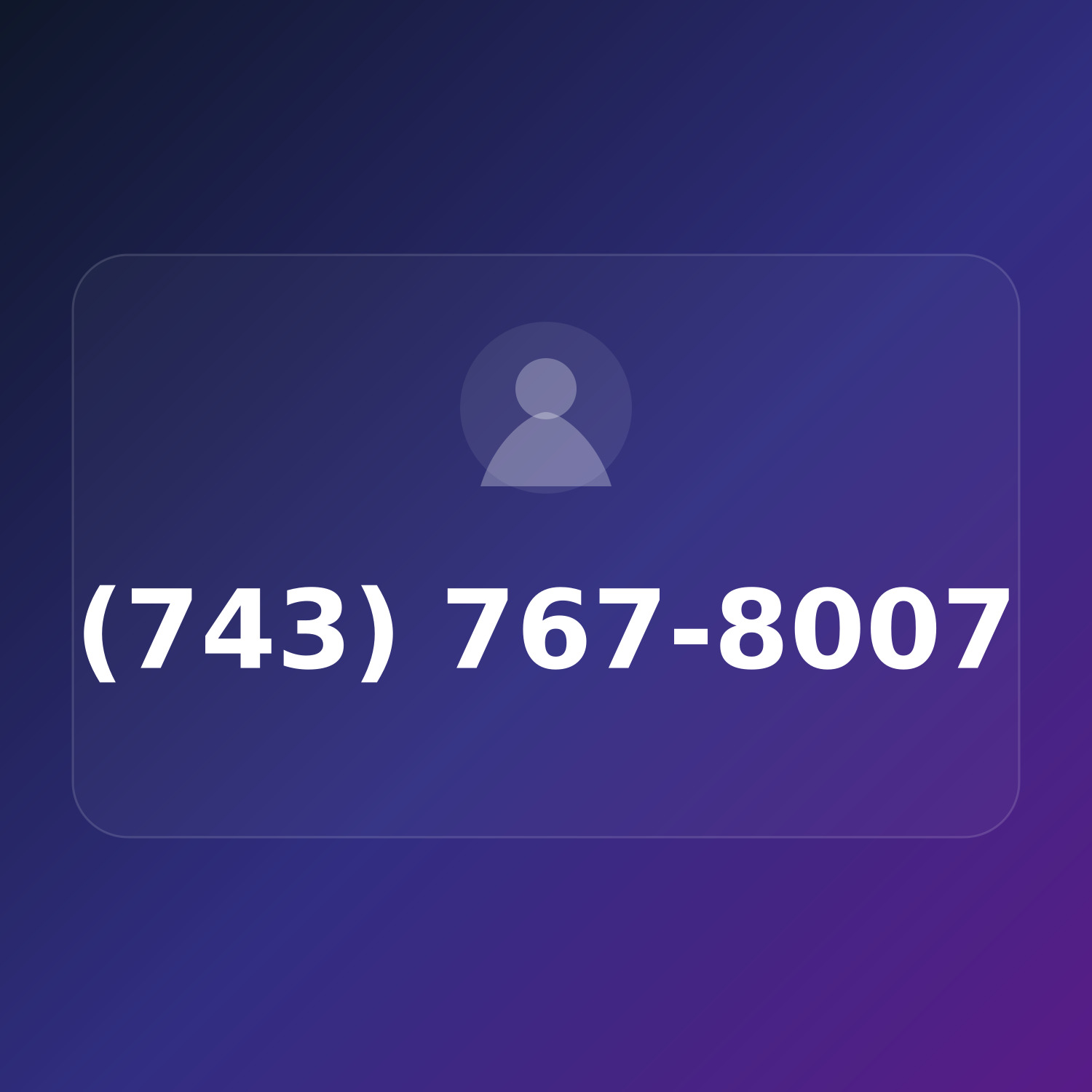 (743) 767-8007 product image