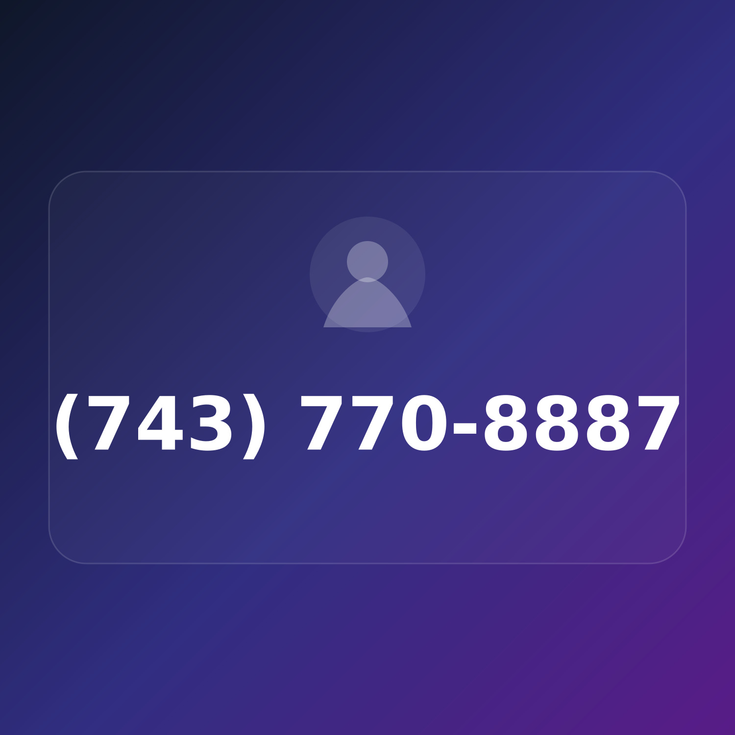 (743) 770-8887 product image