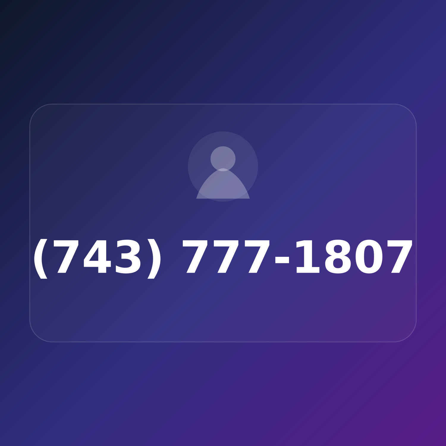(743) 777-1807 product image
