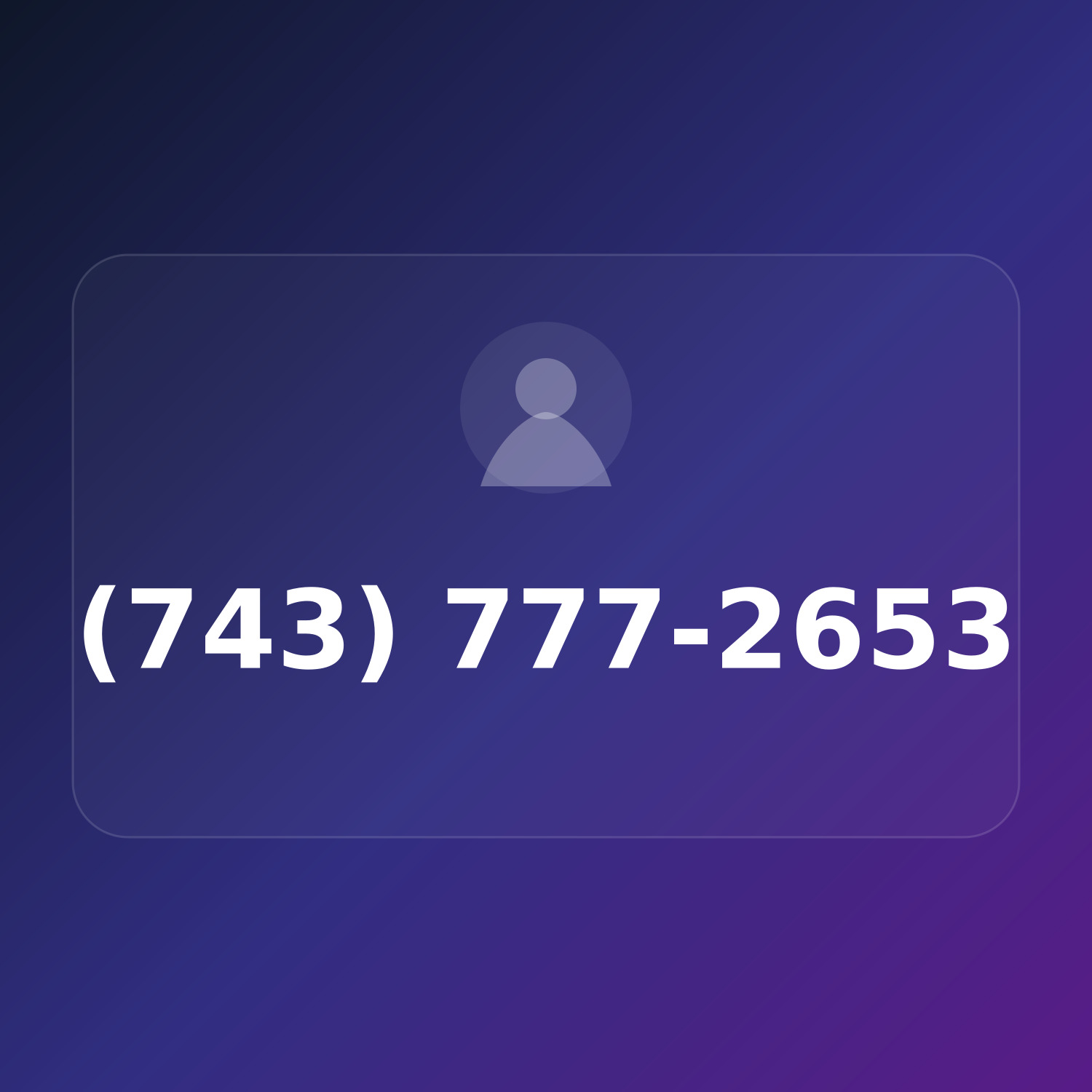 (743) 777-BOLD product image