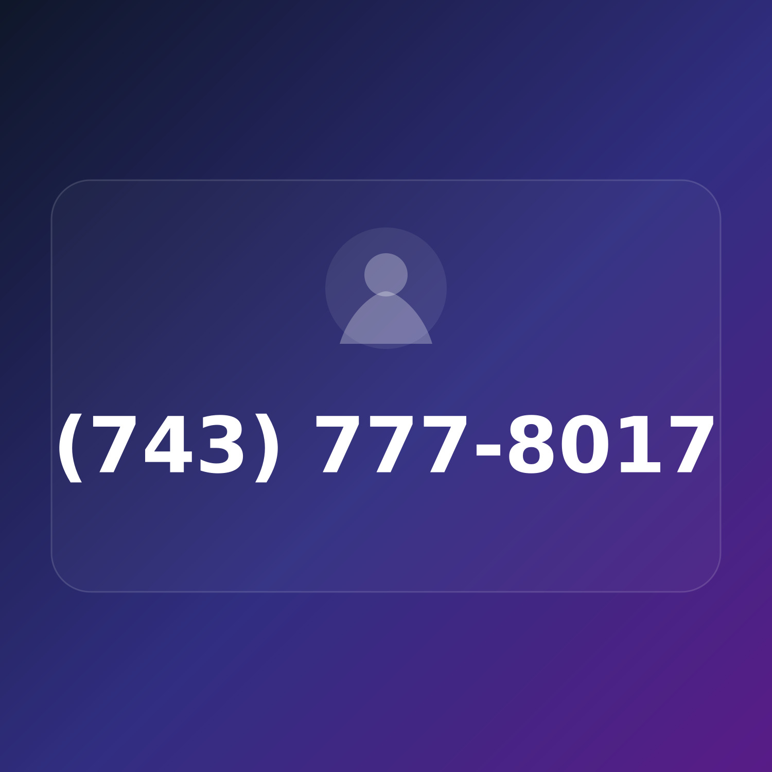 (743) 777-8017 product image