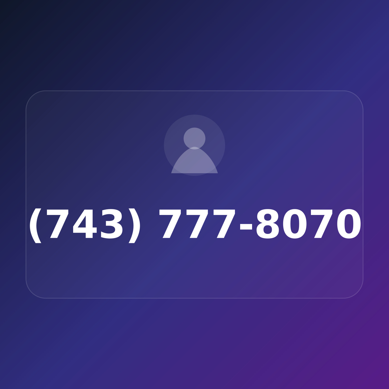 (743) 777-8070 product image