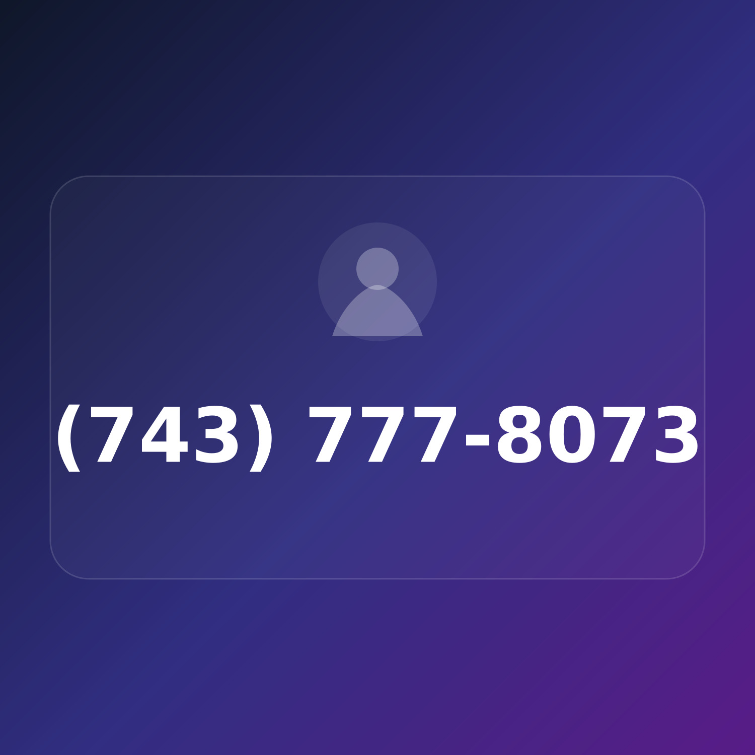(743) 777-8073 product image