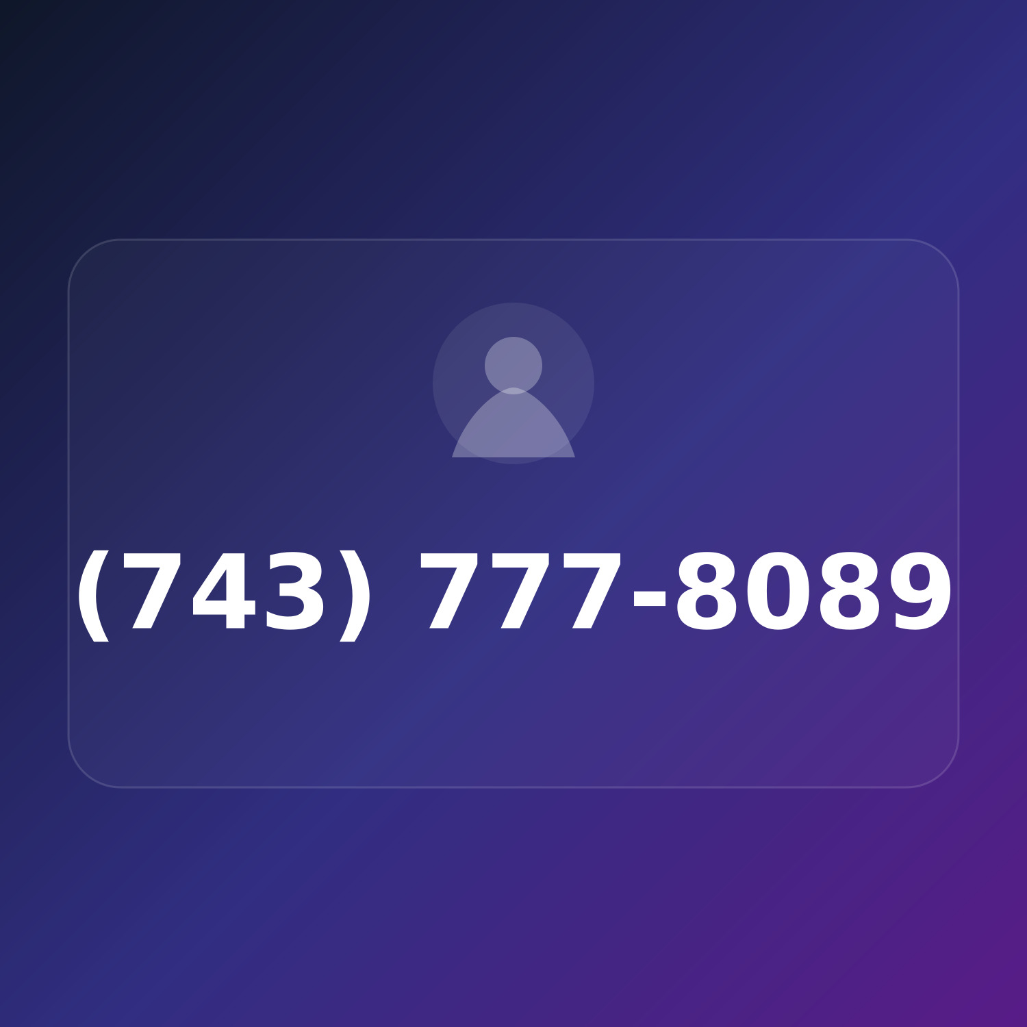 (743) 777-8089 product image