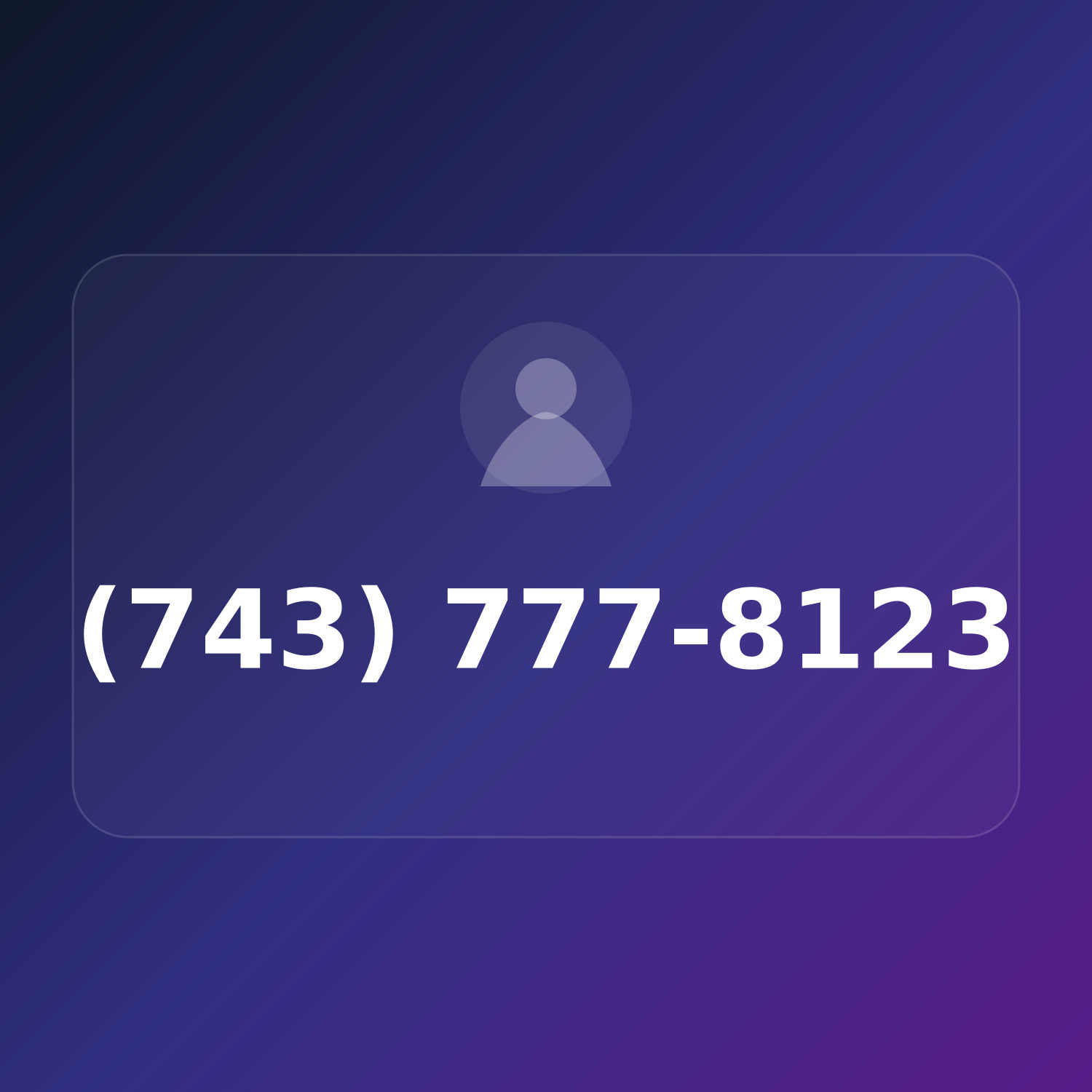 (743) 777-8123 product image