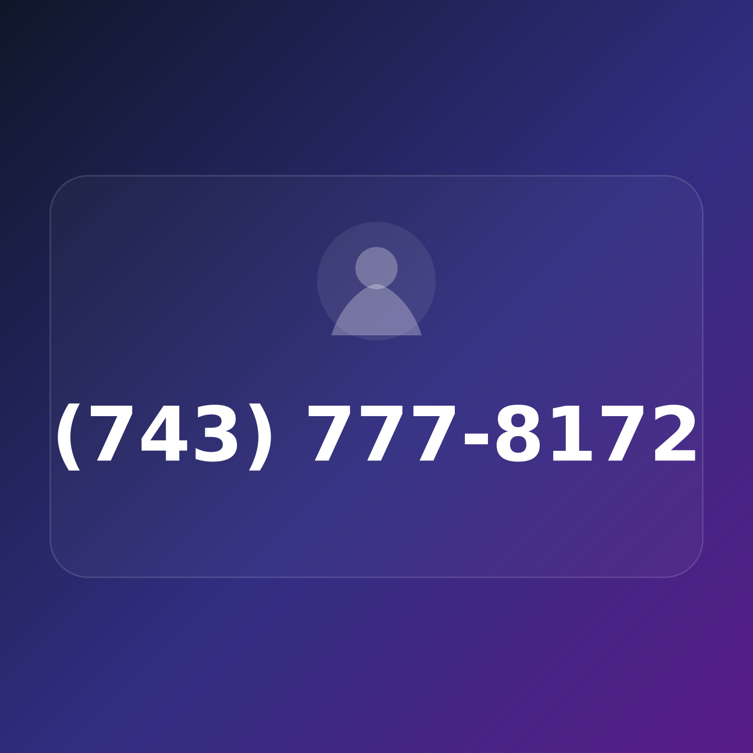 (743) 777-8172 product image