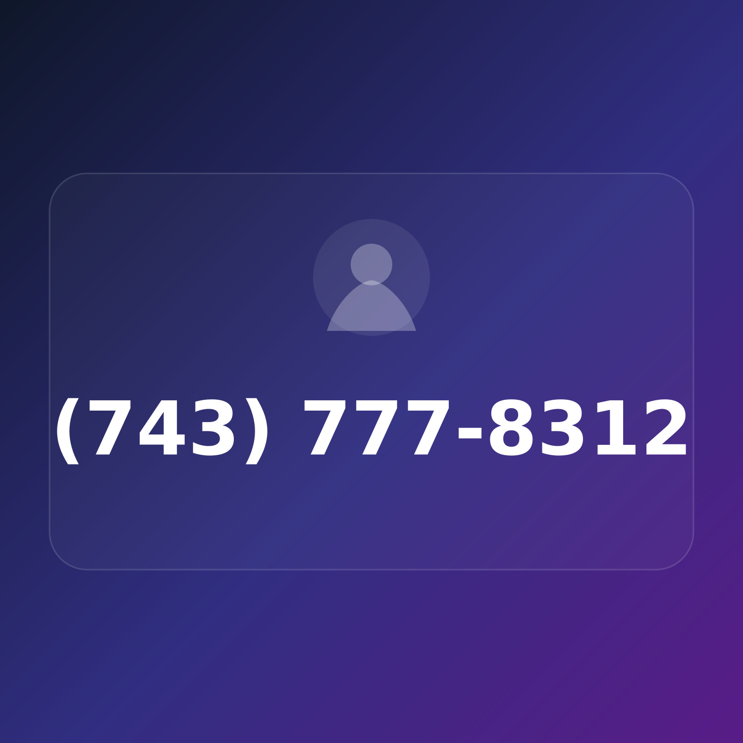 (743) 777-8312 product image