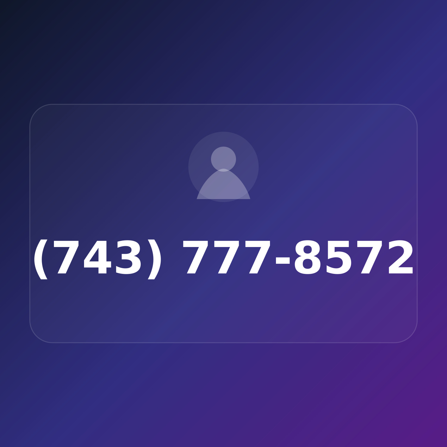 (743) 777-8572 product image