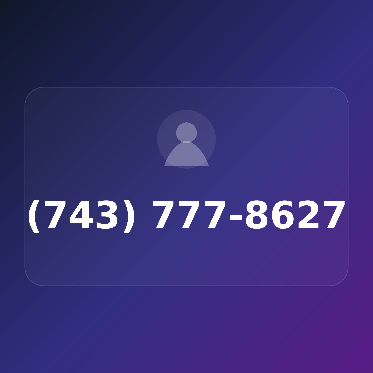 (743) 777-8627 product image