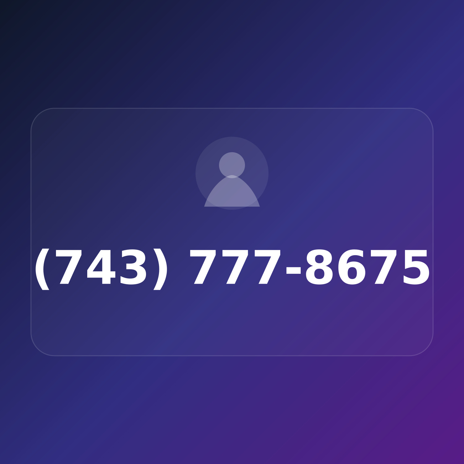 (743) 777-8675 product image