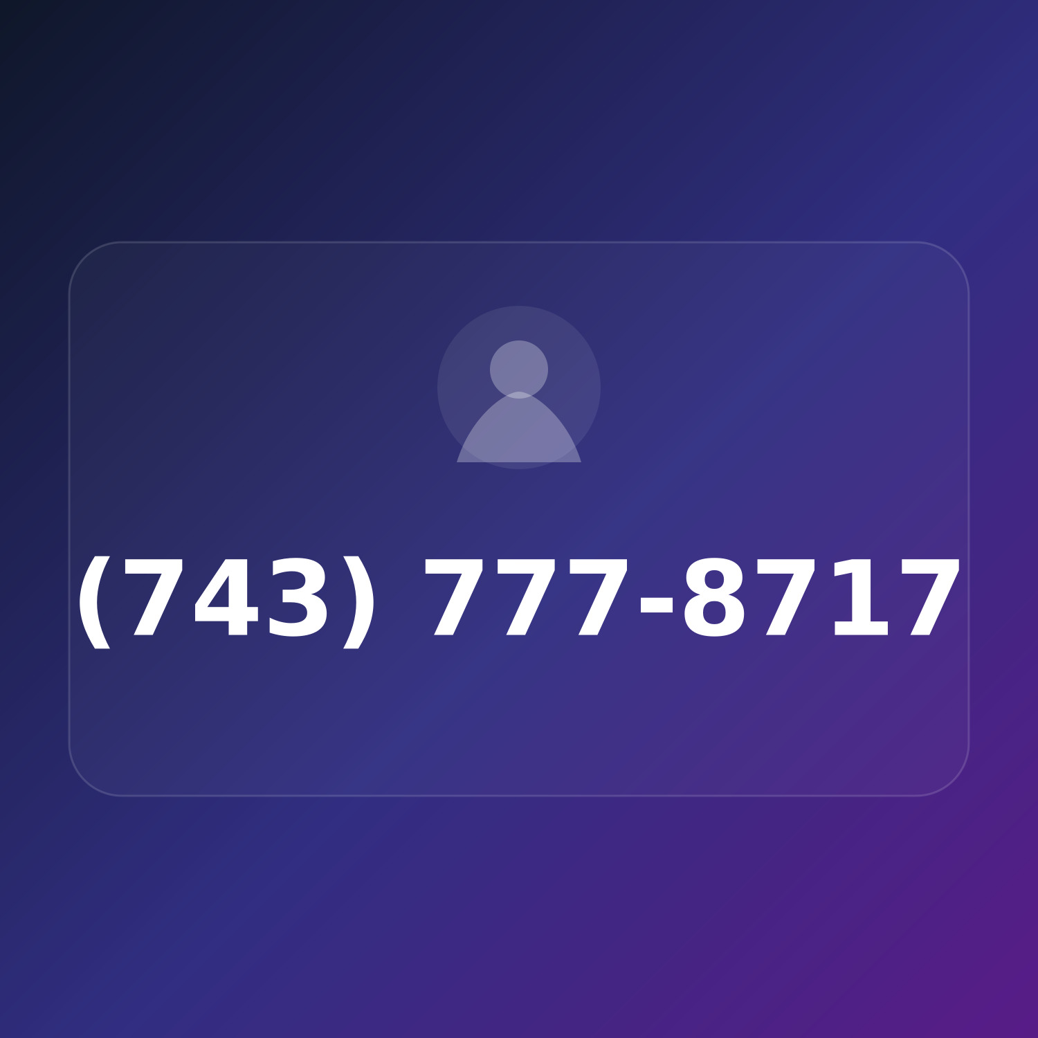 (743) 777-8717 product image