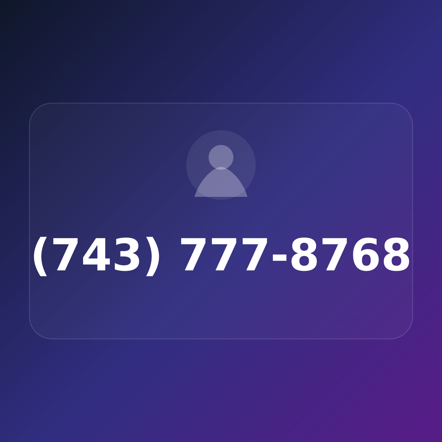 (743) 777-8768 product image