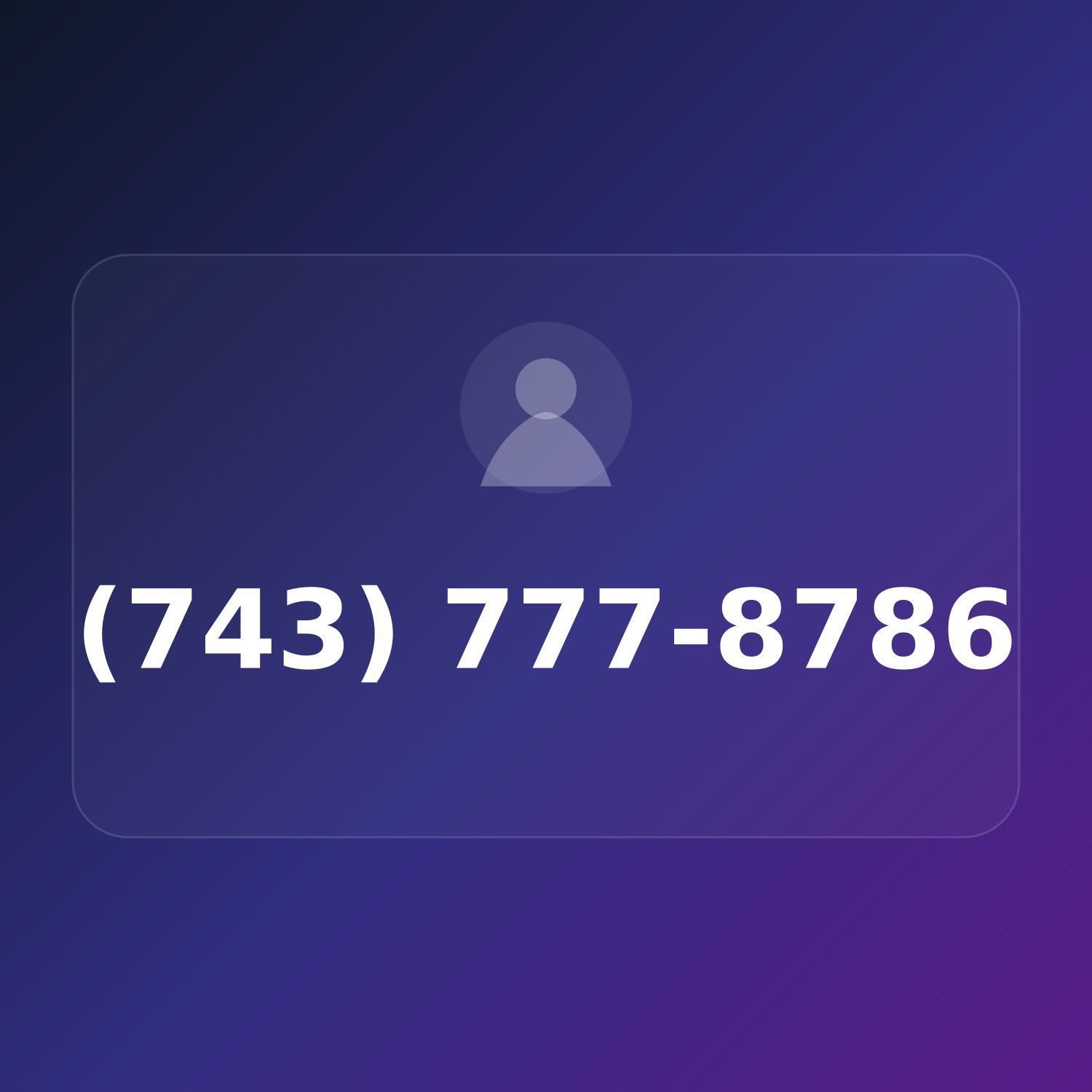(743) 777-8786 product image