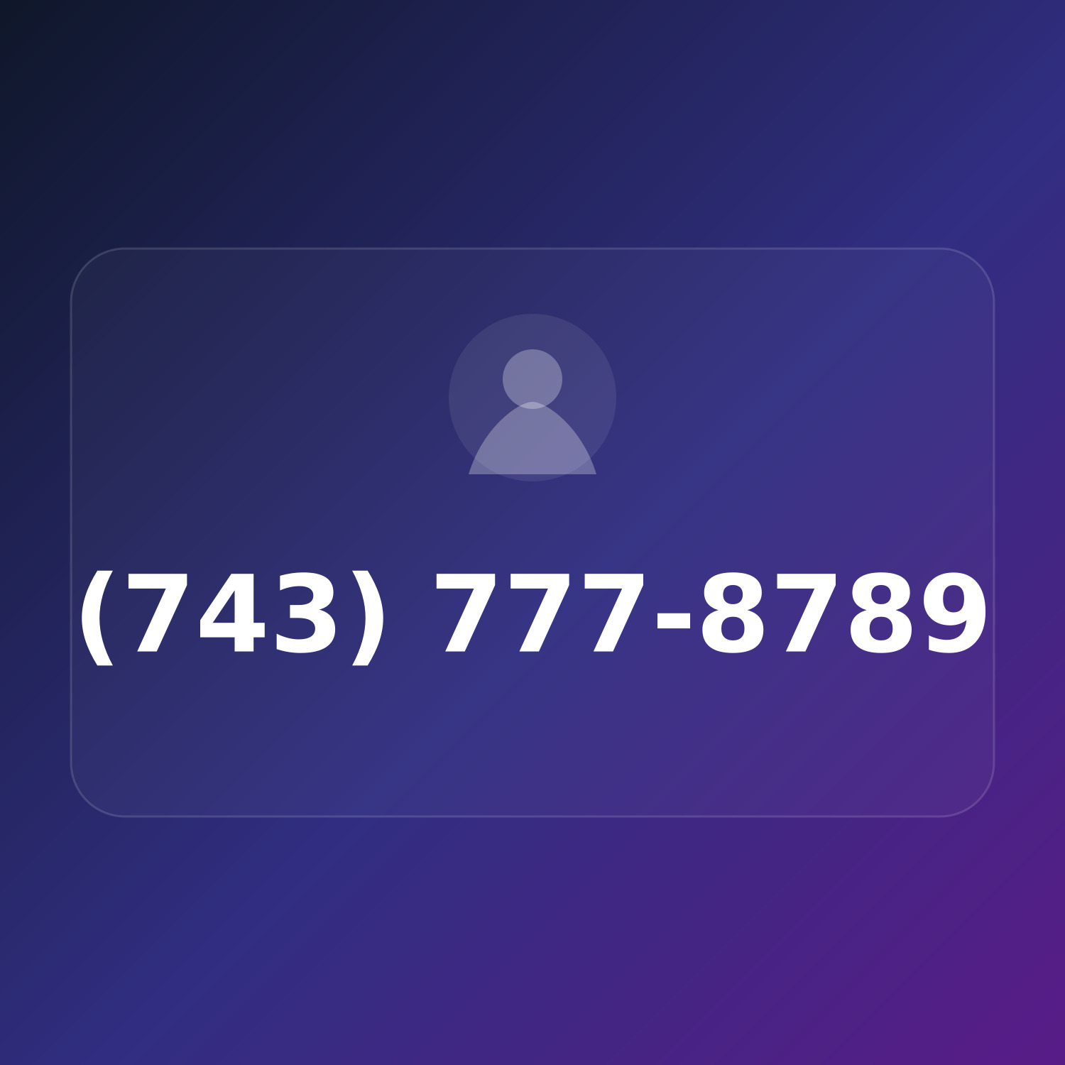 (743) 777-8789 product image