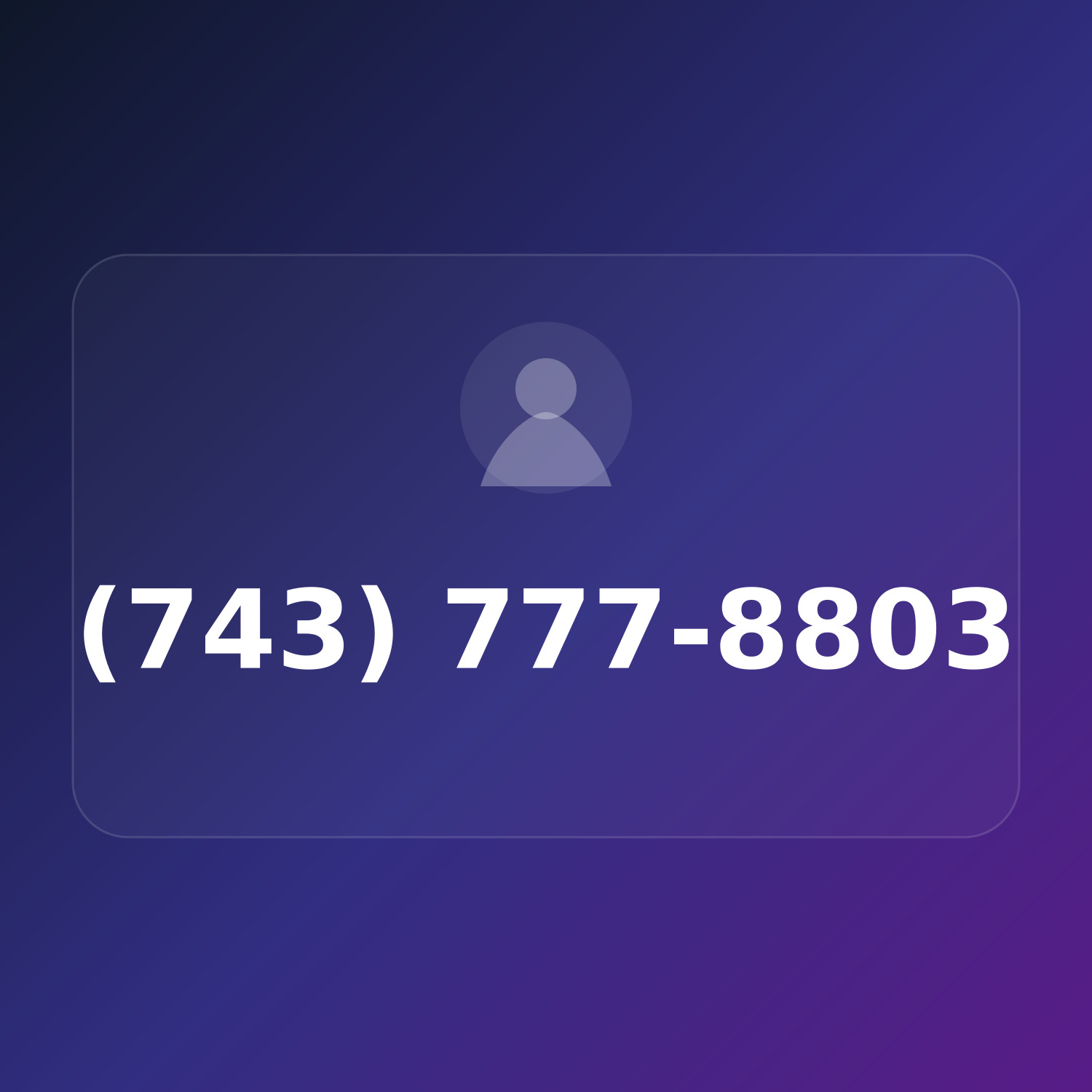 (743) 777-8803 product image