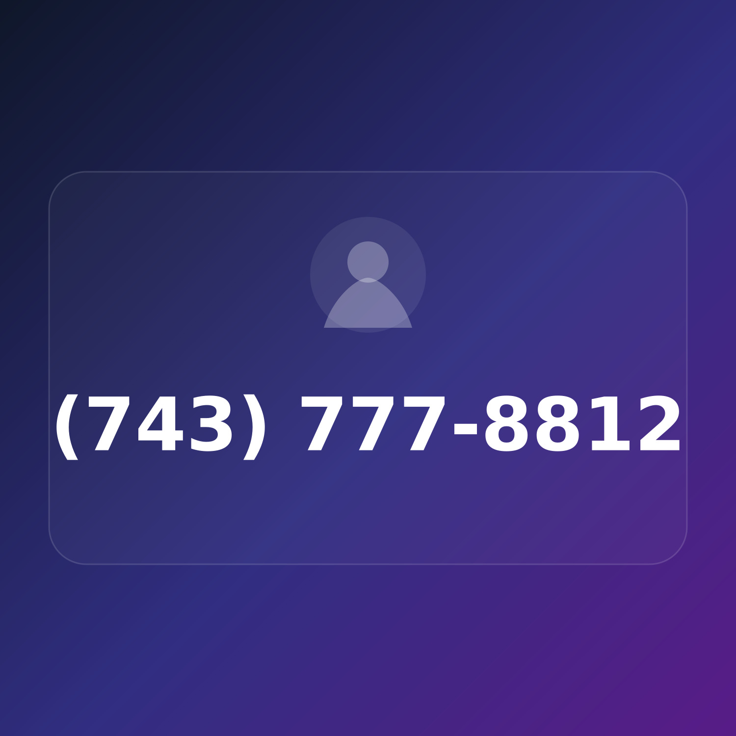 (743) 777-8812 product image