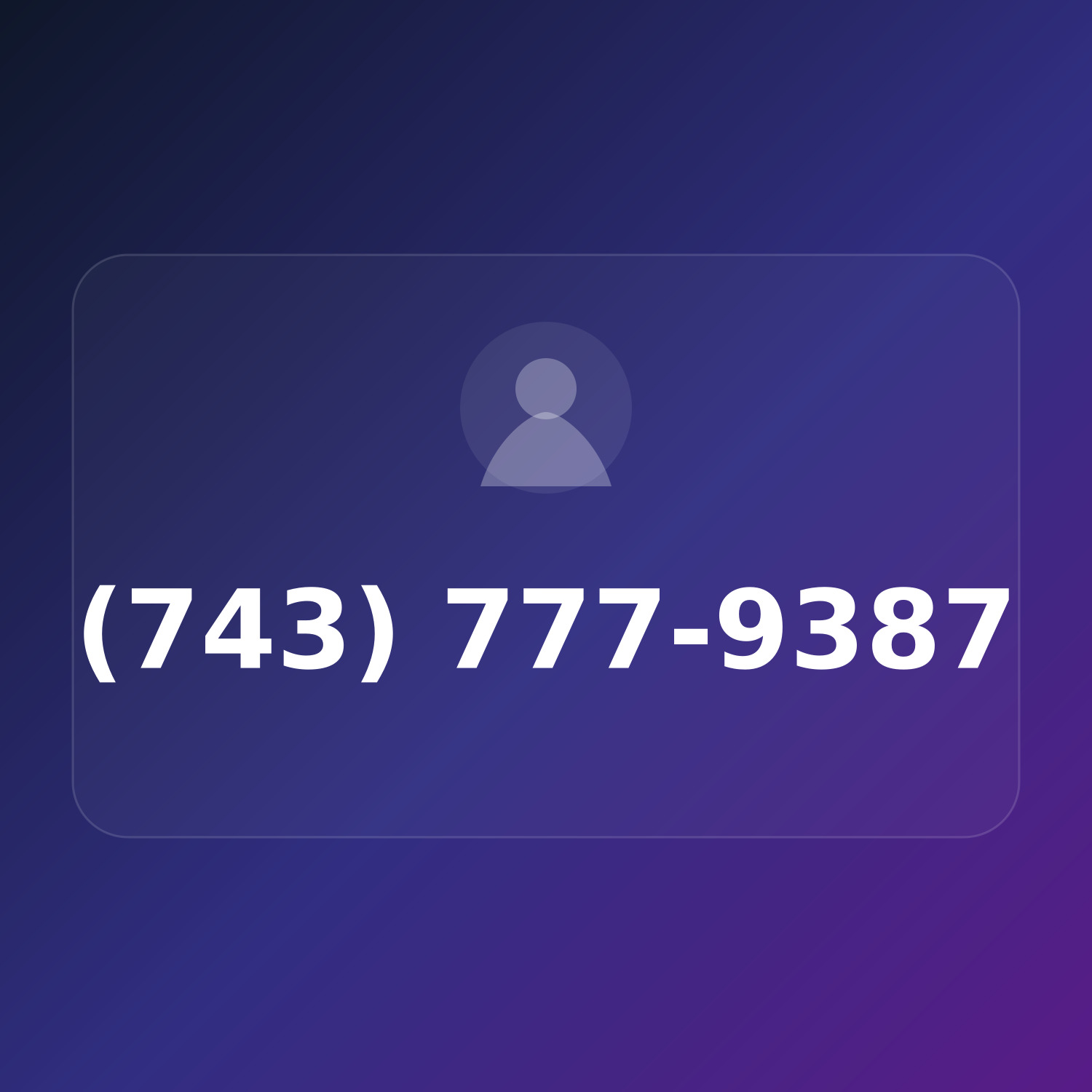 (743) 777-9387 product image