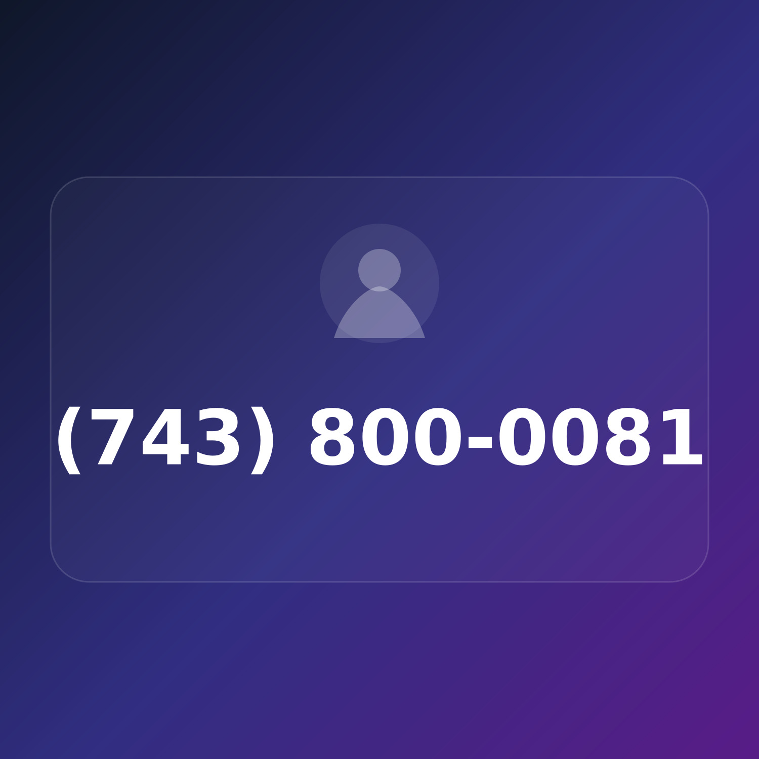 (743) 800-0081 product image