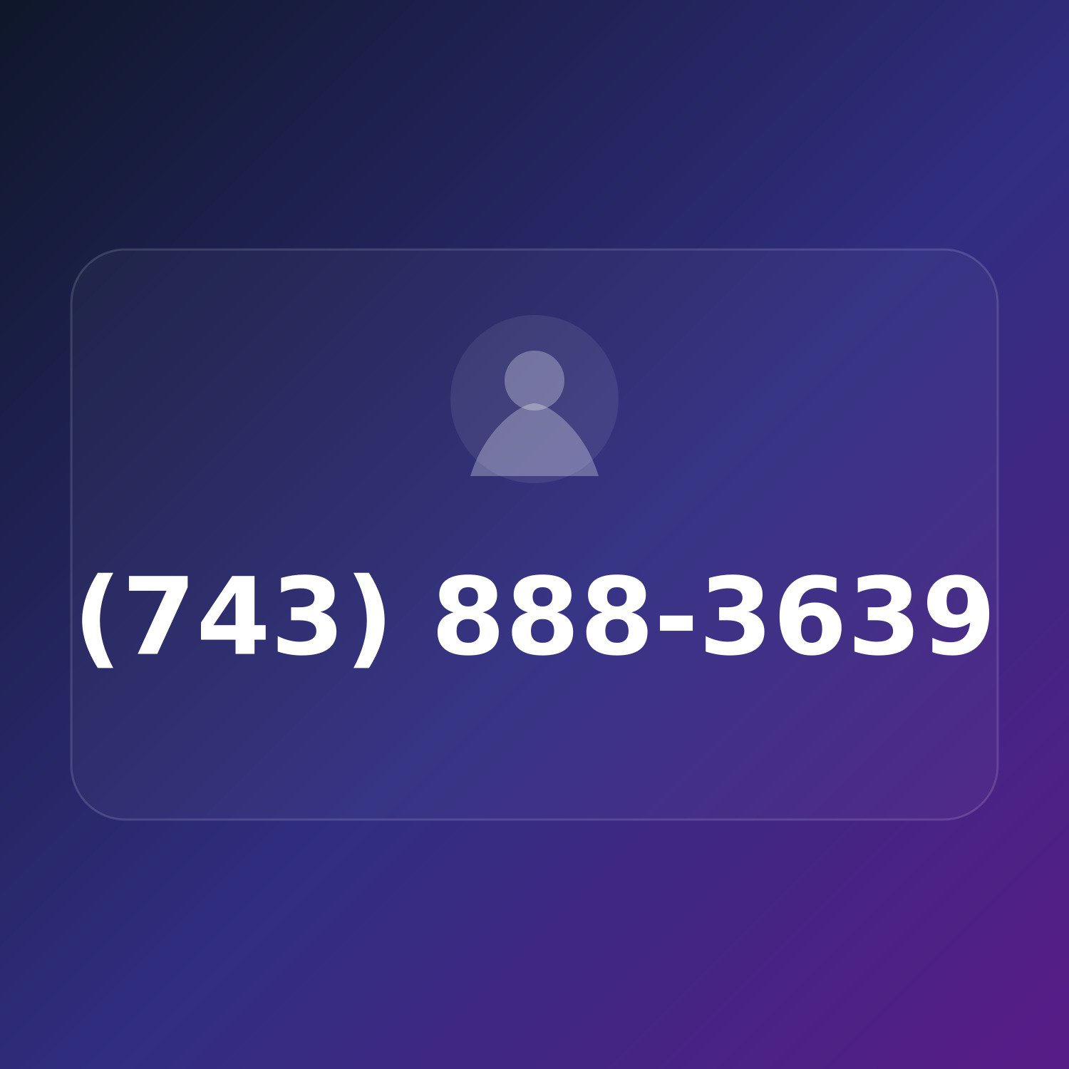 (743) 888-3639 product image