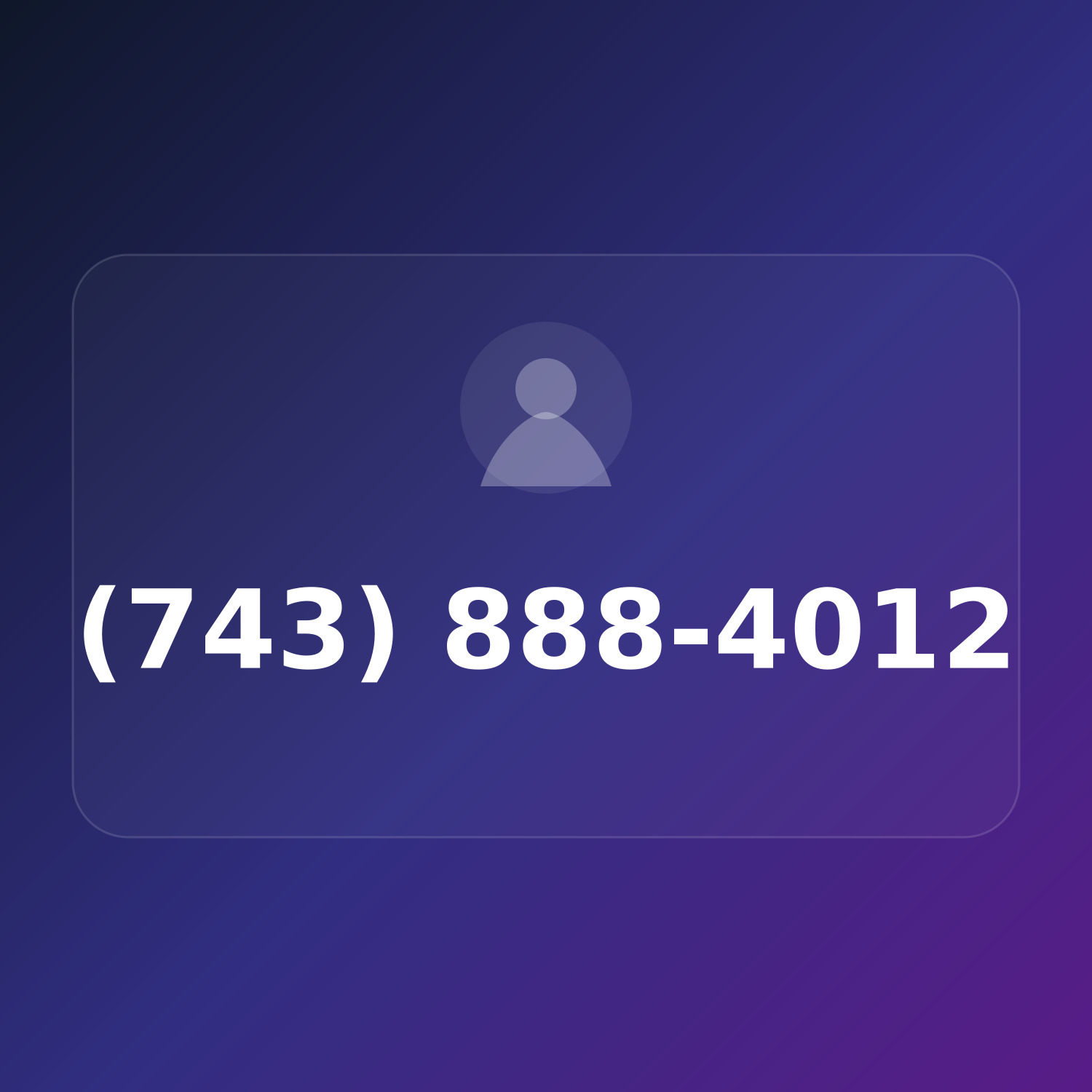 (743) 888-4012 product image