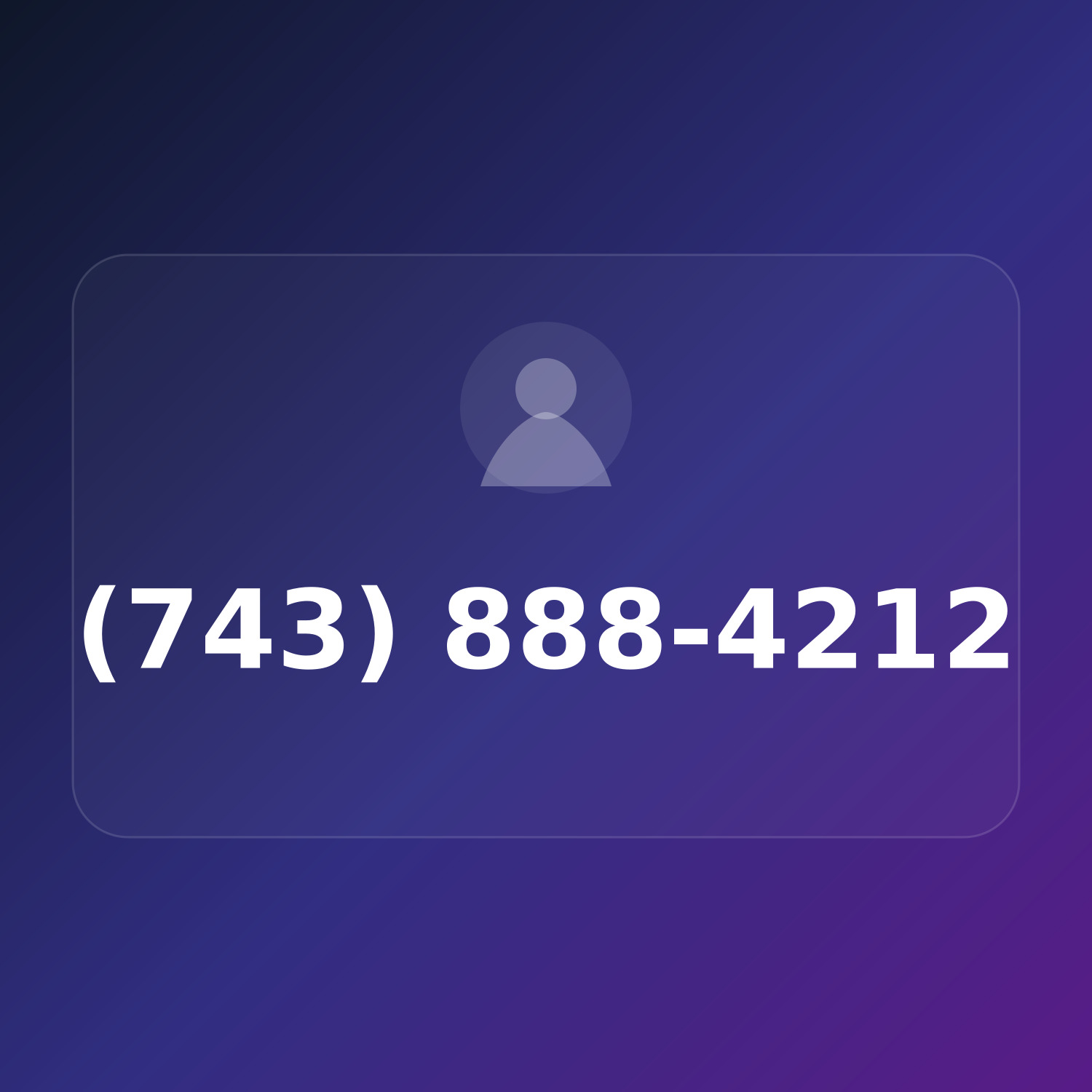 (743) 888-4212 product image